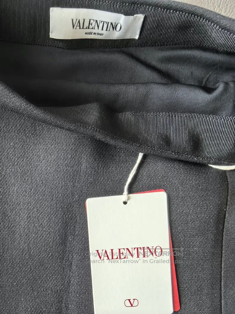 Valentino Valentino Wool black slit skirt Size S / US 4 / IT 40 - 2 Thumbnail
