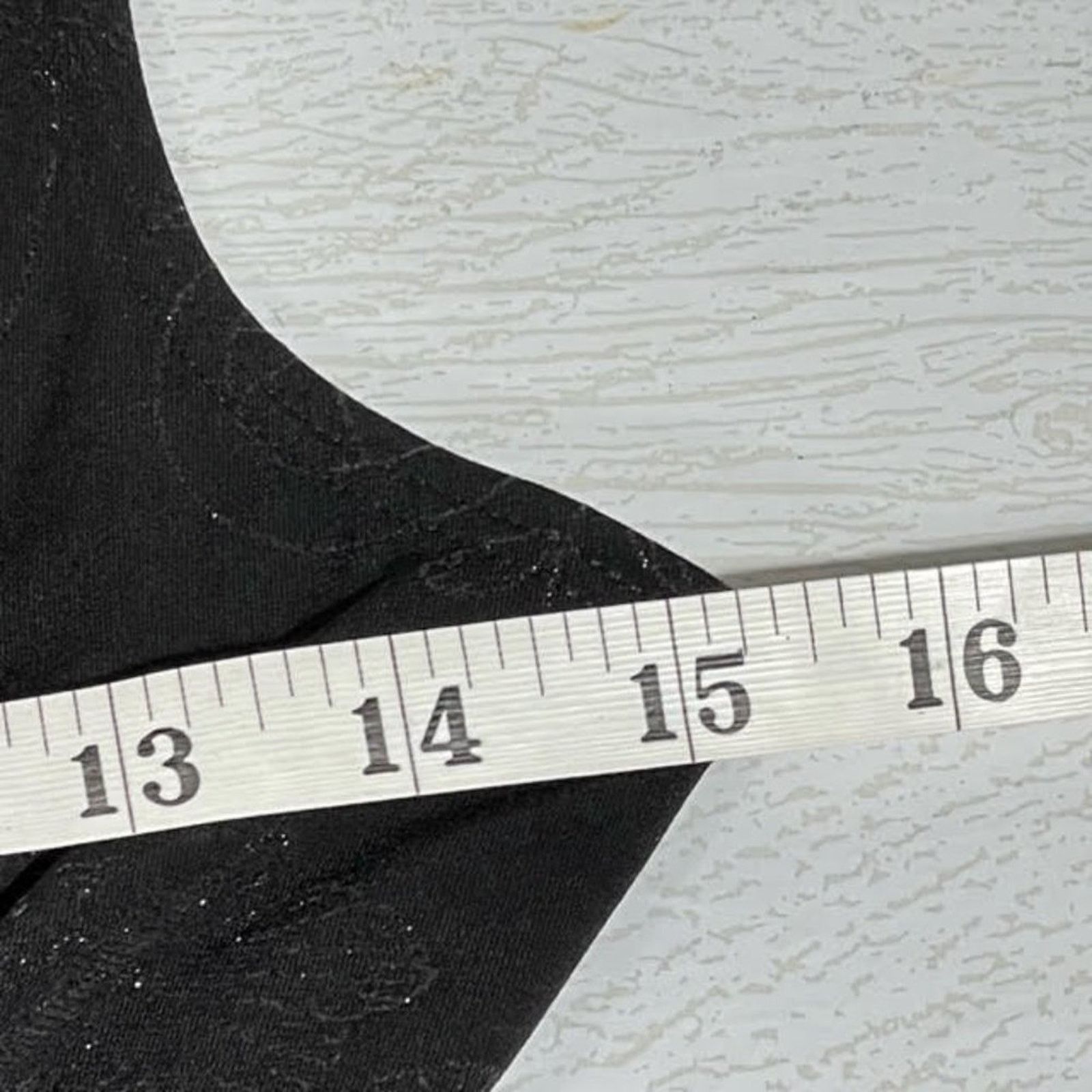 Other Star Vixen Black Silver Shimmer Flower Retro A Line Dress Size M / US 6-8 / IT 42-44 - 6 Thumbnail
