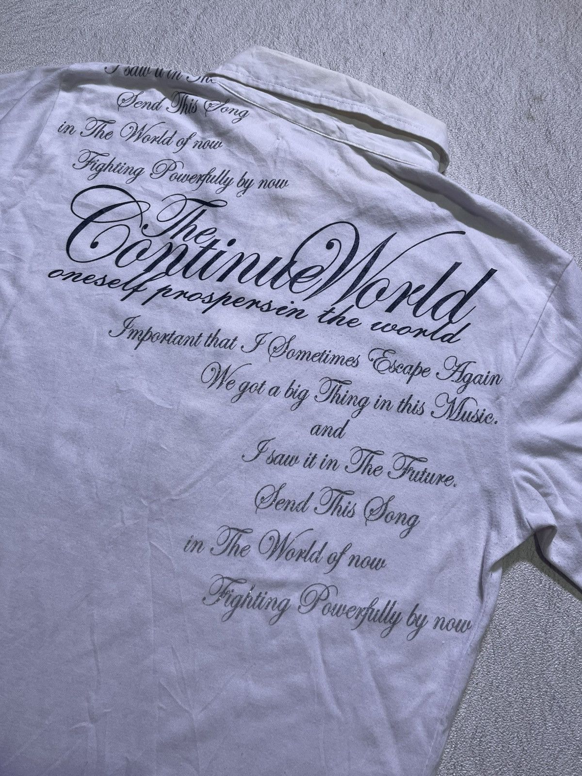 Japanese Brand Y2K SEMANTIC DESIGN short sleeve tshirt Size US M / EU 48-50 / 2 - 4 Thumbnail