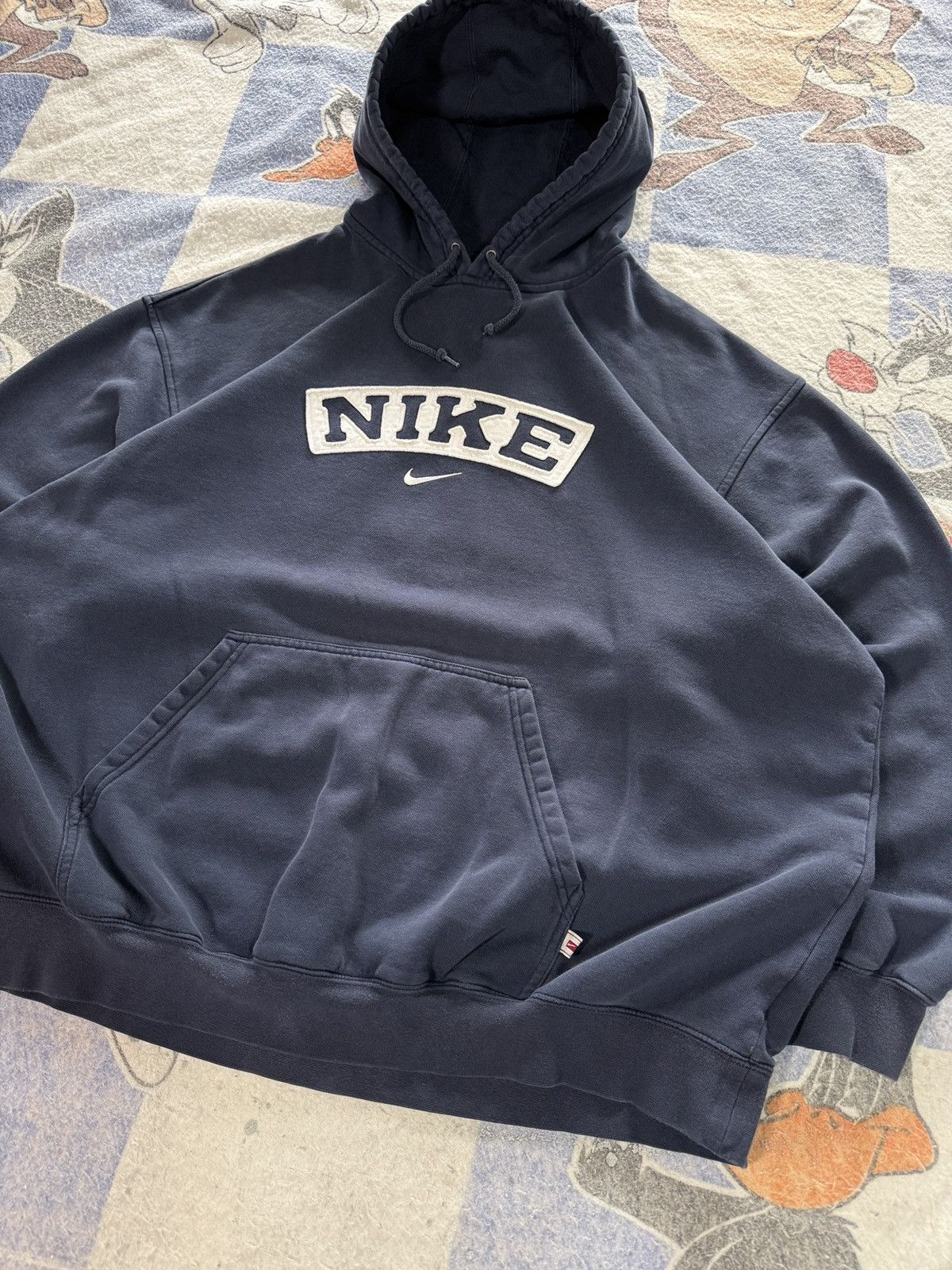 Nike Vintage nike spell out center swoosh sweatshirt Size US XXL / EU 58 / 5 - 2 Thumbnail