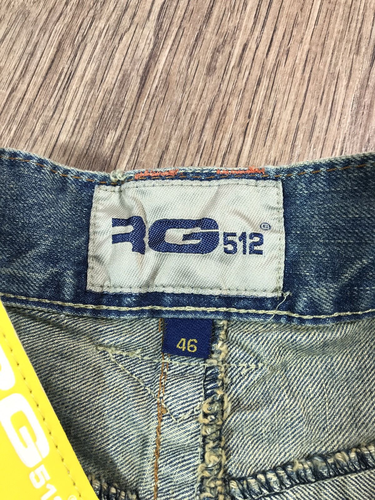 Japanese Brand RH 512 Distressed Jeans Vintage Size US 36 / EU 52 - 11 Thumbnail