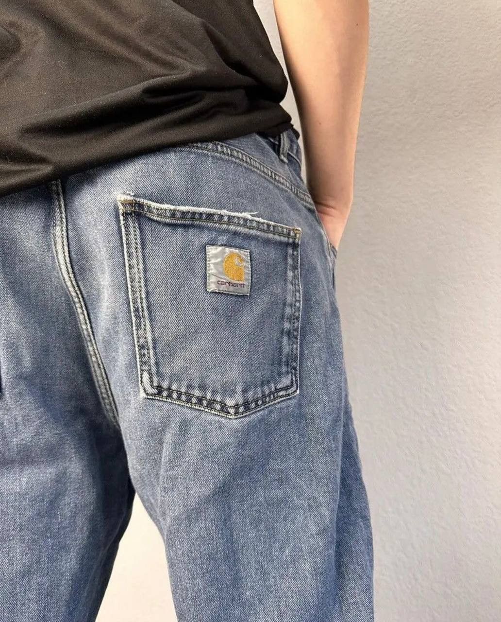 Carhartt × Japanese Brand Carhartt Cargo Pants Vintage Baggy Fit Size US 34 / EU 50 - 8 Thumbnail
