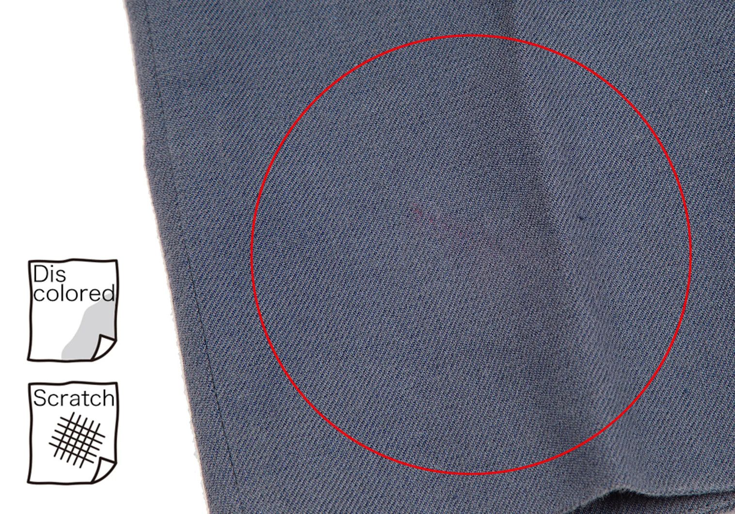 Comme des Garcons Homme Plus Cotton Linen Tapered Pants in Blue Gray Size US 30 / EU 46 - 10 Thumbnail