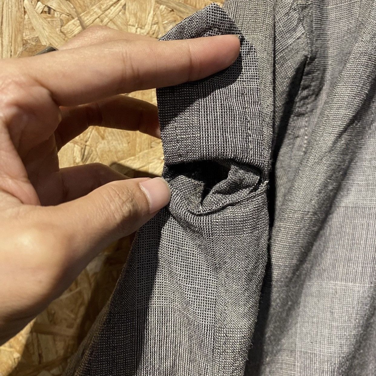 Pierre Balmain × Vintage Pierre Balmain Checked Basic Logo Jacket - Harrington Style Size US M / EU 48-50 / 2 - 10 Thumbnail