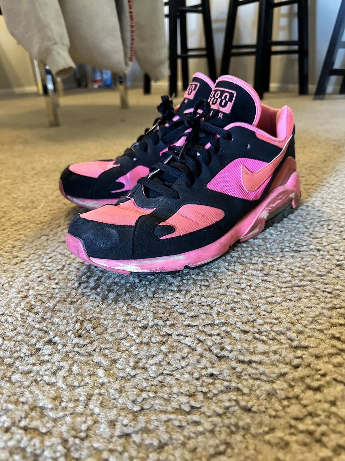 Pink Nike Air Max 18 X Cdg Pink Shoes Nike For Instagram Nike