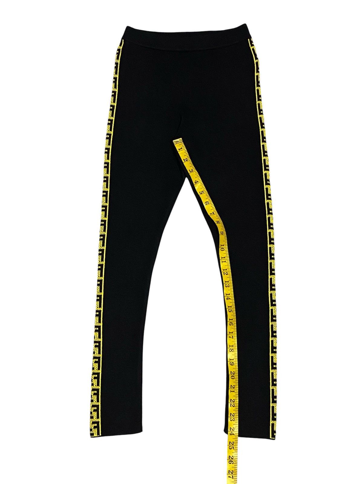 Fendi Fendi FF Tape Wool Leggings Size 28" / US 6 / IT 42 - 16 Thumbnail