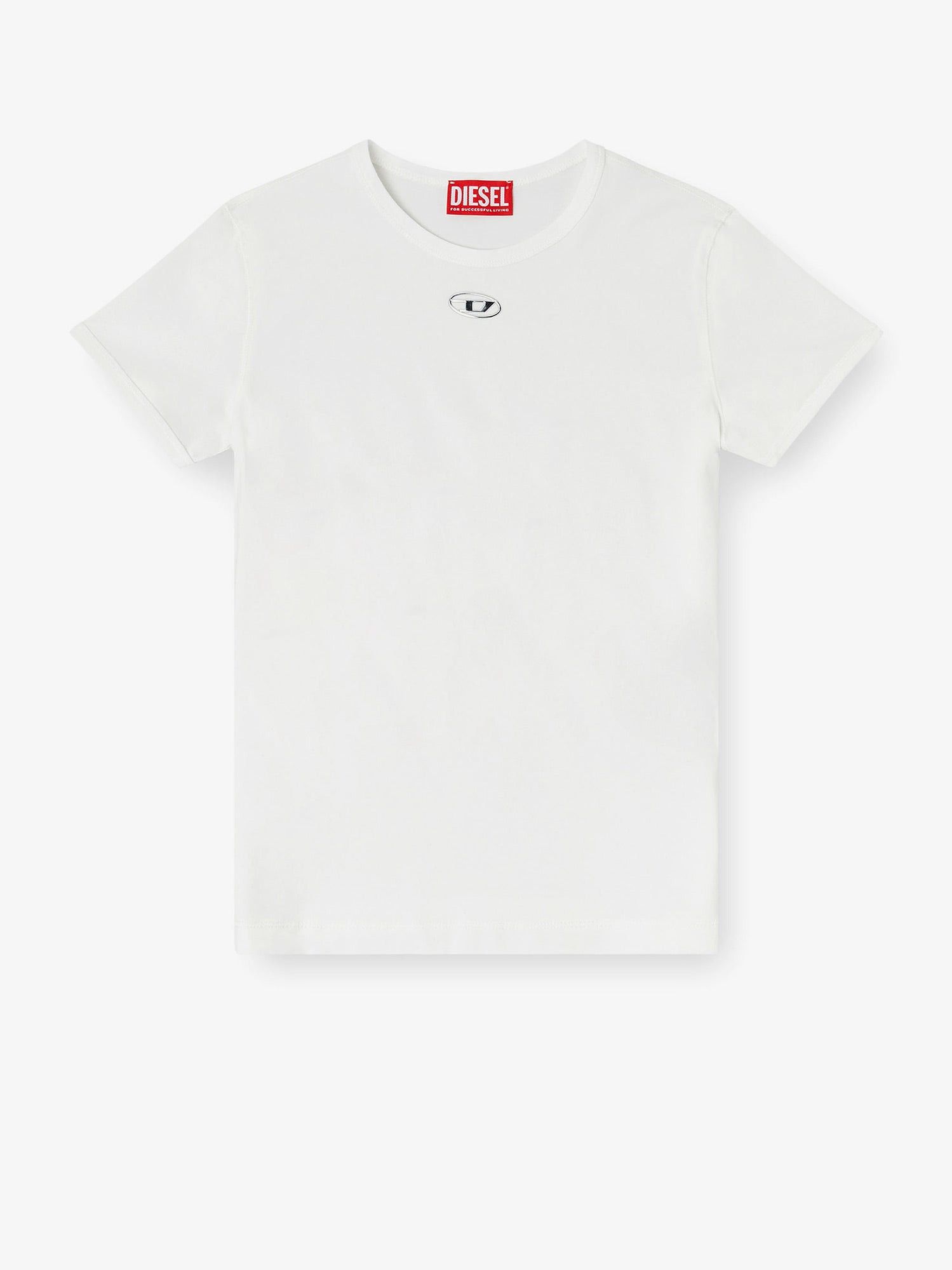 Diesel T-Uncutieslong-Od Cotton Blend T-Shirt Size M / US 6-8 / IT 42-44 - 1 Thumbnail