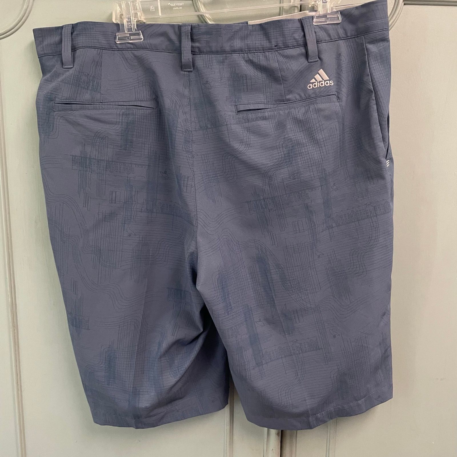 Adidas Adidas Performance Golf Shorts Size 36 Blue Flat Front Size US 36 / EU 52 - 5 Thumbnail