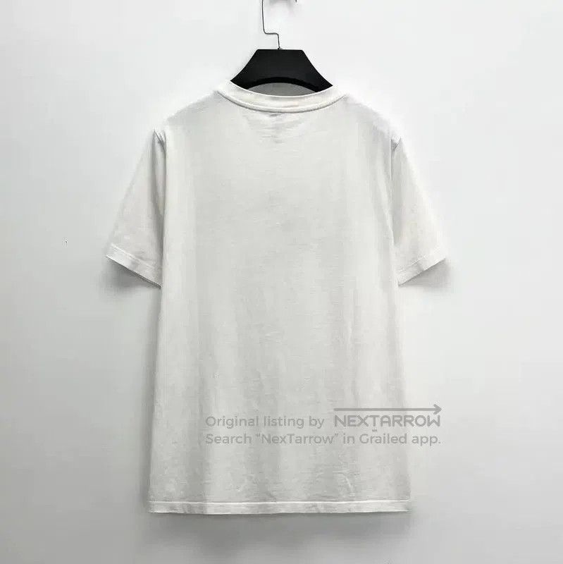 Loewe Loewe White Floral Logo T-Shirt . Size S / US 4 / IT 40 - 2 Thumbnail