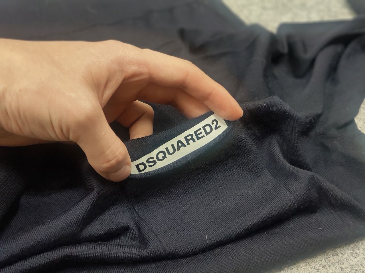 Dsquared2 Dsquared2 Design wool Sweater high turtleneck collar Logo Size US M / EU 48-50 / 2 - 12 Thumbnail