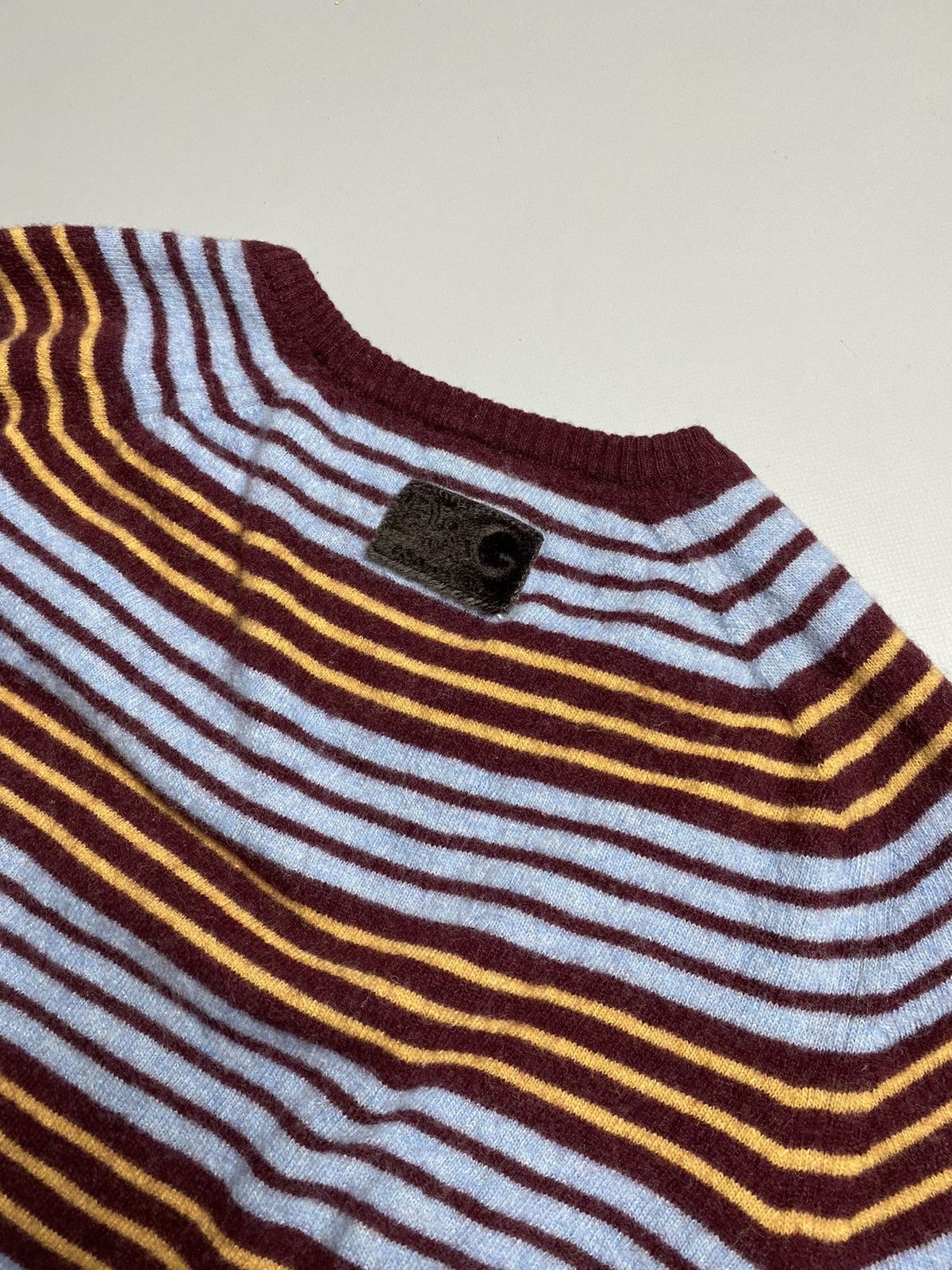 Dolce & Gabbana Dolce Gabbana Vintage stripped wool sweater size L Size L / US 10 / IT 46 - 7 Thumbnail