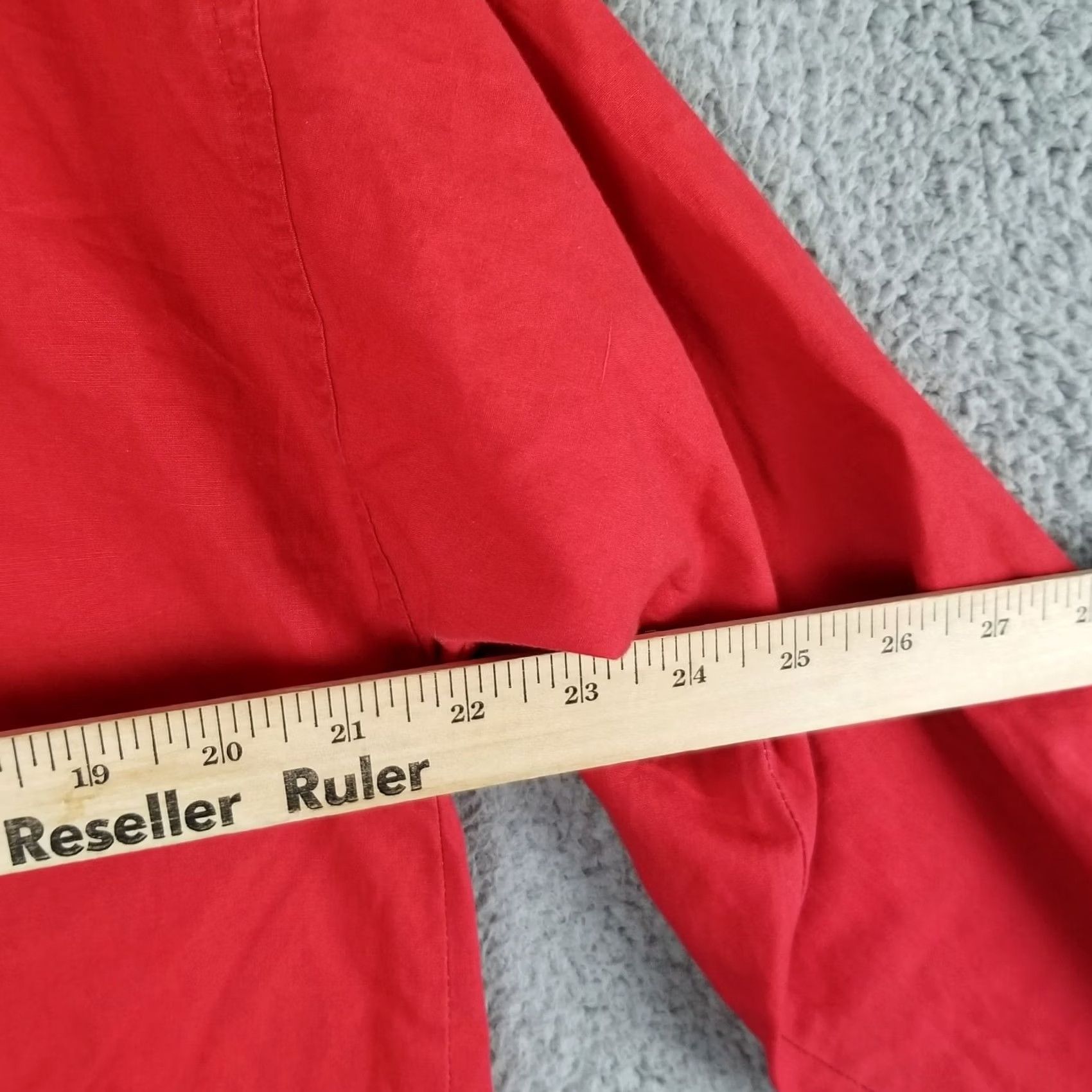 Eddie Bauer Eddie Bauer Pearl Snap Shirt Woman Medium Red Ruffle Western Cowgirl Relaxed Vintage Cowgirl Shirt Woman Medium Red Pearl Snap Eddie Bauer Size M / US 6-8 / IT 42-44 - 4 Thumbnail