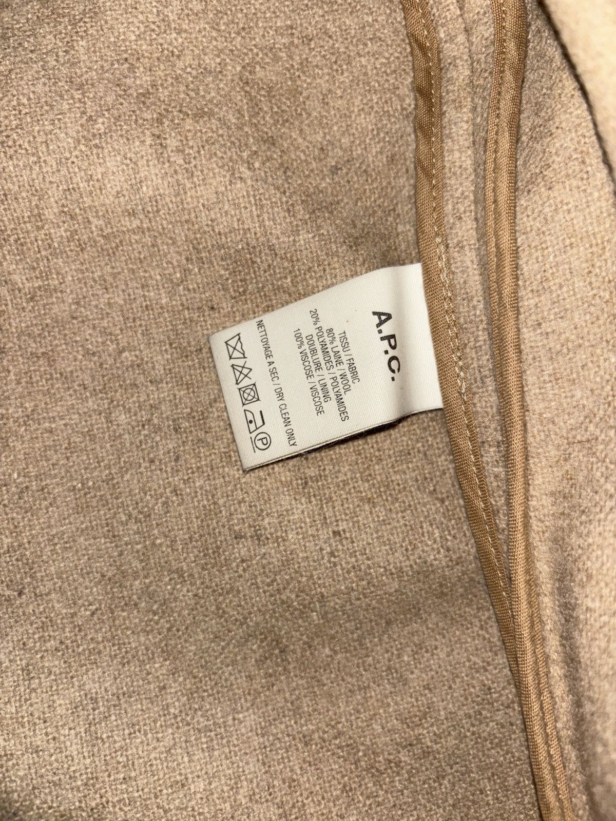 A.P.C. A.P.C Visconti wool coat Size US XL / EU 56 / 4 - 4 Thumbnail