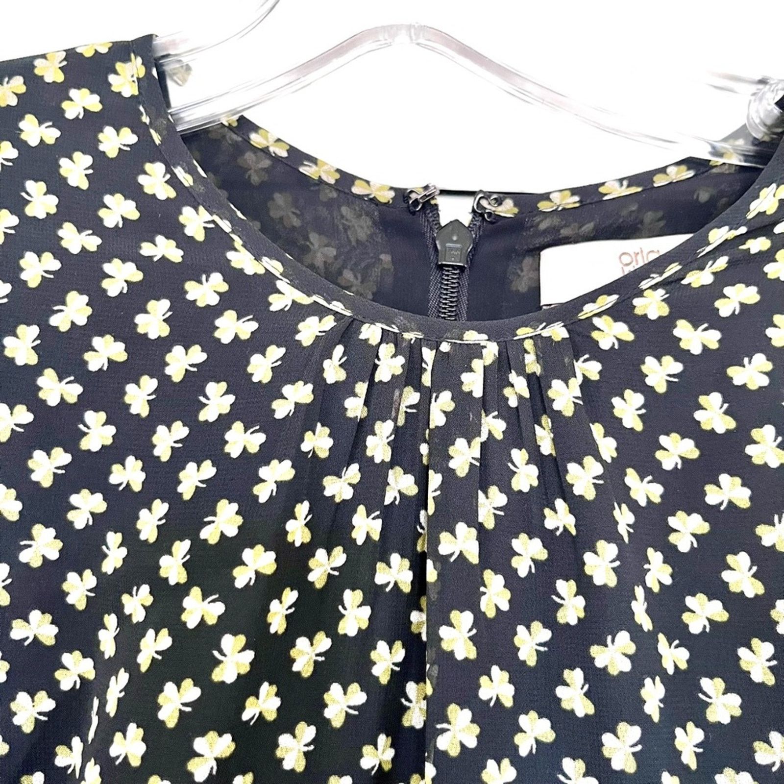 Orla Kiely Orla Kiely rare chiffon clover shamrock ditsy print dress Size M / US 6-8 / IT 42-44 - 3 Thumbnail