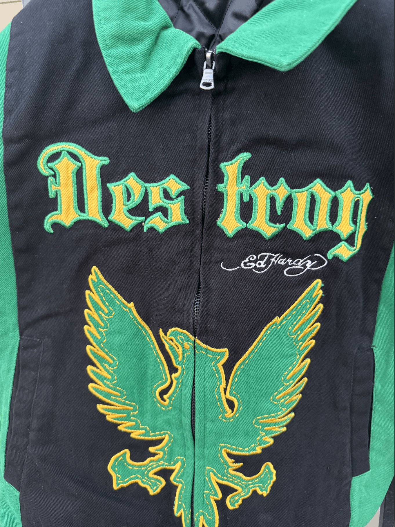 Ed Hardy Christian Audigier × Ed Hardy Biker Jacket Size US XXL / EU 58 / 5 - 5 Thumbnail