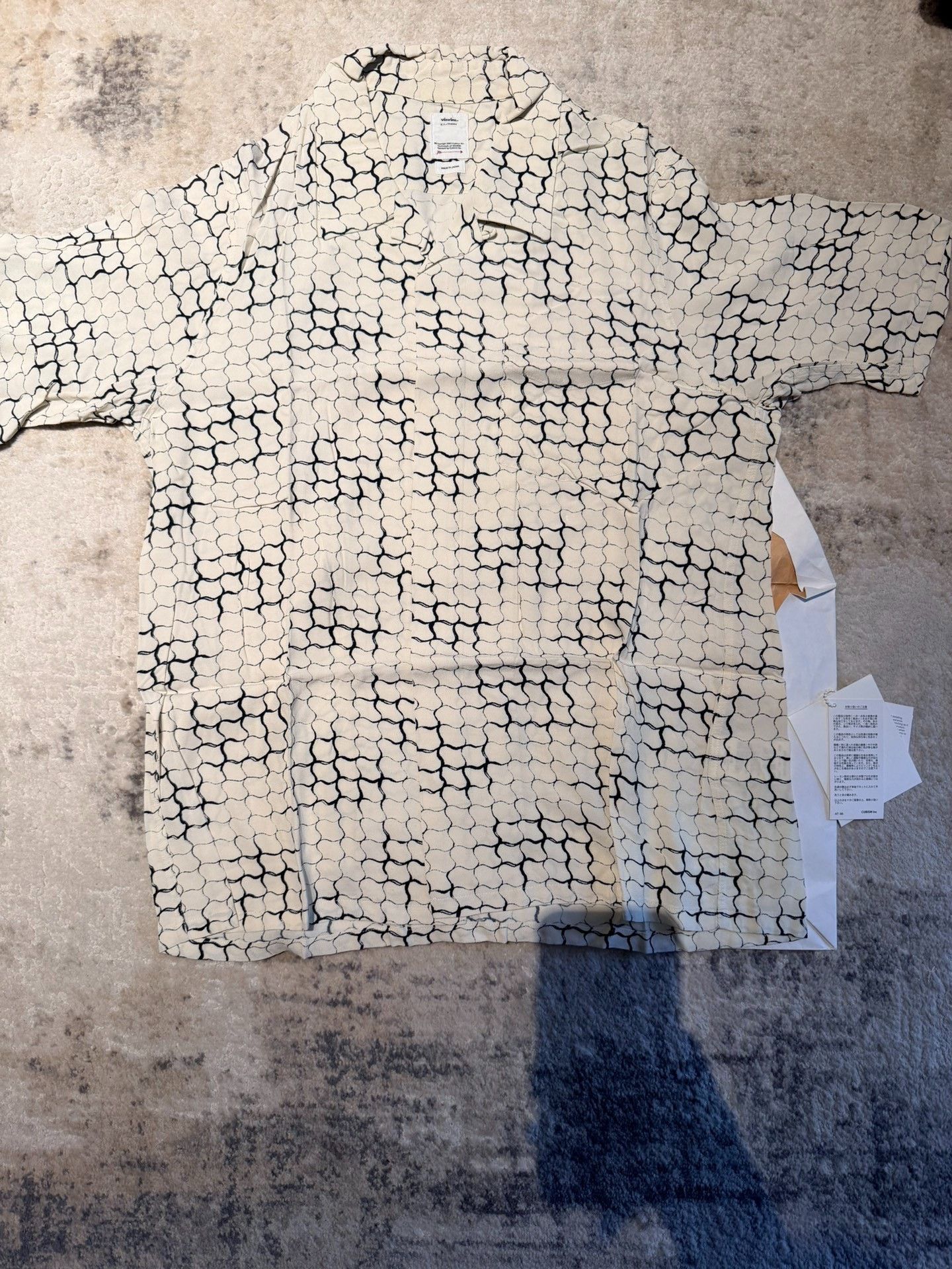 Visvim visvim FREE EDGE S/S LATTICE Shirt Size US L / EU 52-54 / 3 - 1 Thumbnail