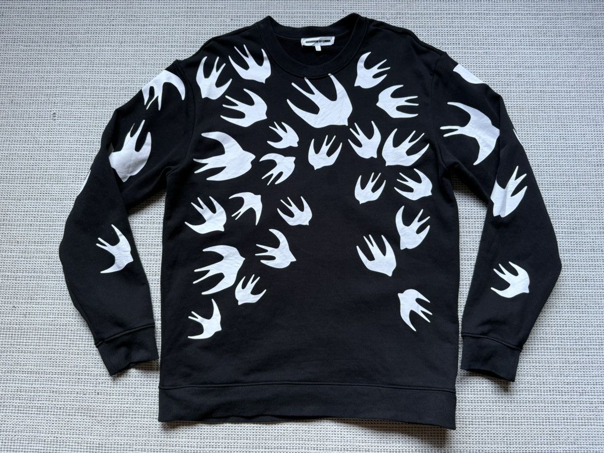 Alexander McQueen Alexander McQueen swallow bird printed sweatshirt Size US L / EU 52-54 / 3 - 1 Thumbnail