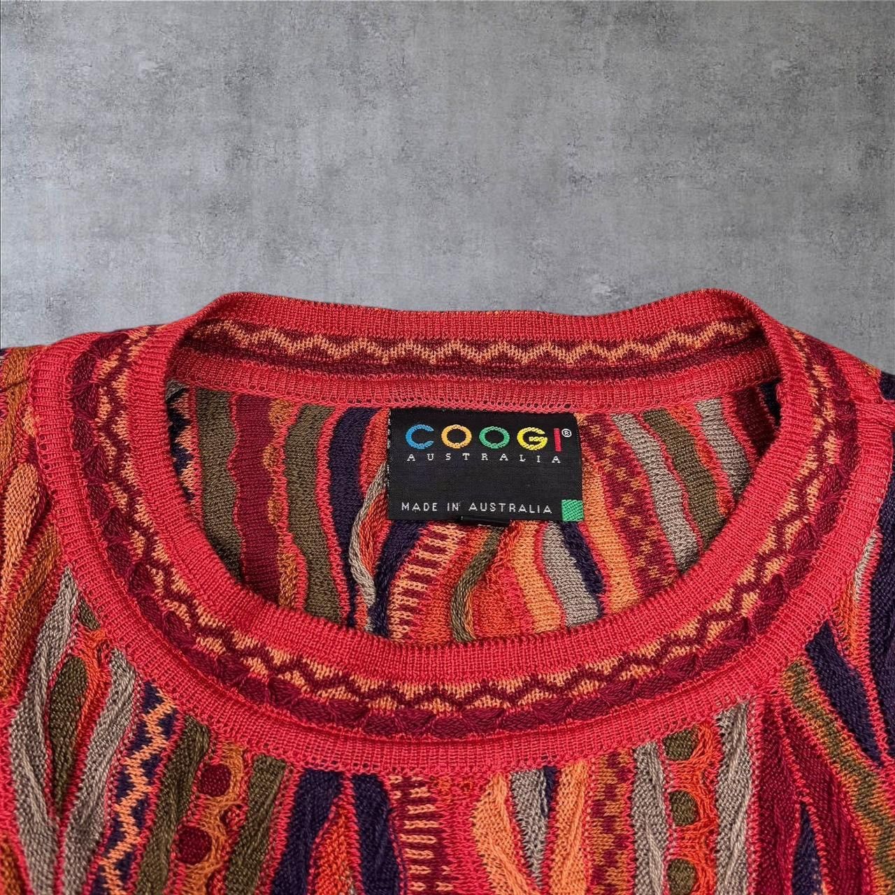 Coogi Vintage Red Orange Coogi Sweater Size US M / EU 48-50 / 2 - 3 Thumbnail