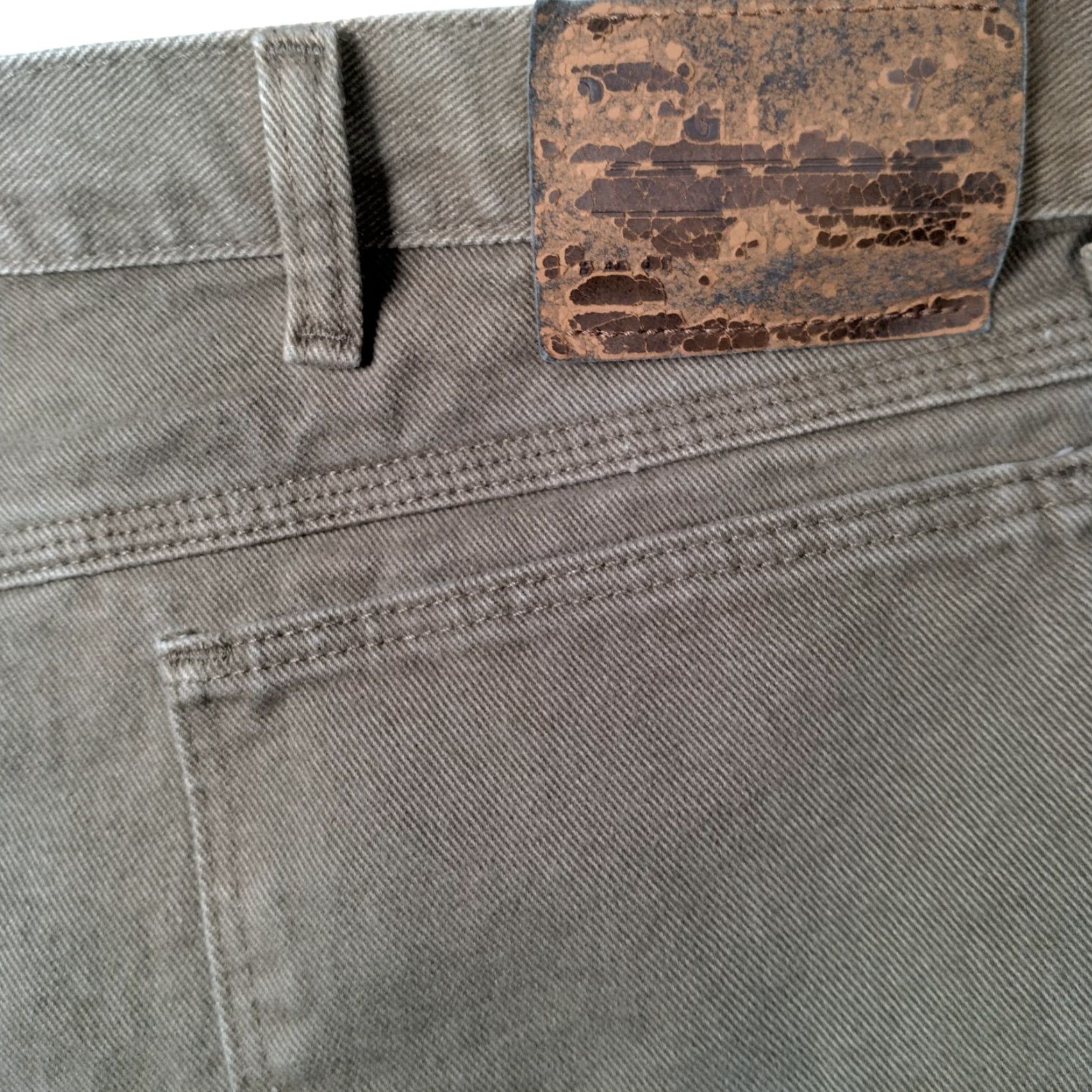 Wrangler VINTAGE Wrangler VF Jeanswear Carpenter Shorts Mens 40 Army Green Denim 5-Pocket Workwear Size US 40 / EU 56 - 5 Thumbnail