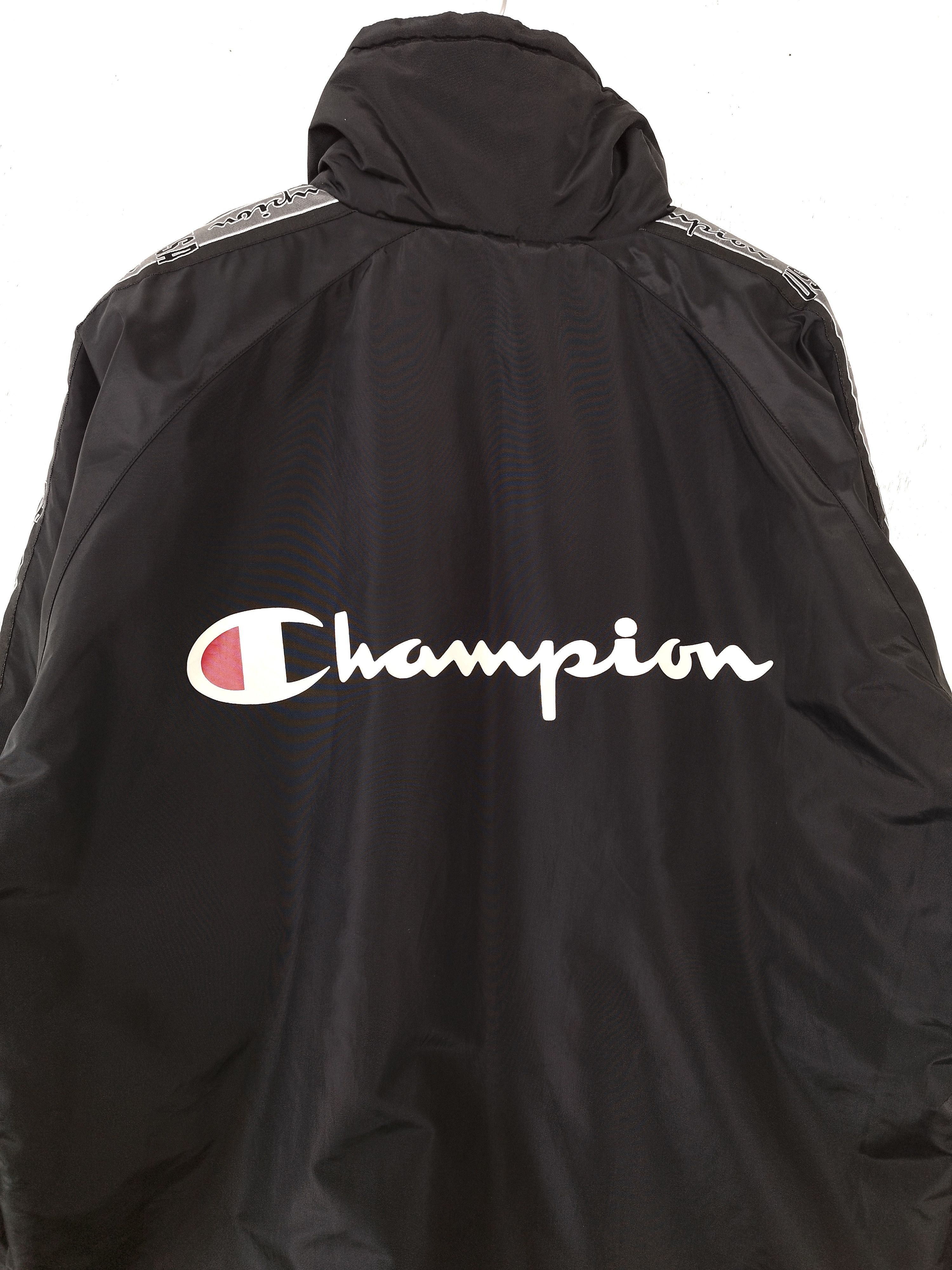 Champion Vintage 90s Vintage Champion Jacket overcoat winter Size US L / EU 52-54 / 3 - 1 Thumbnail