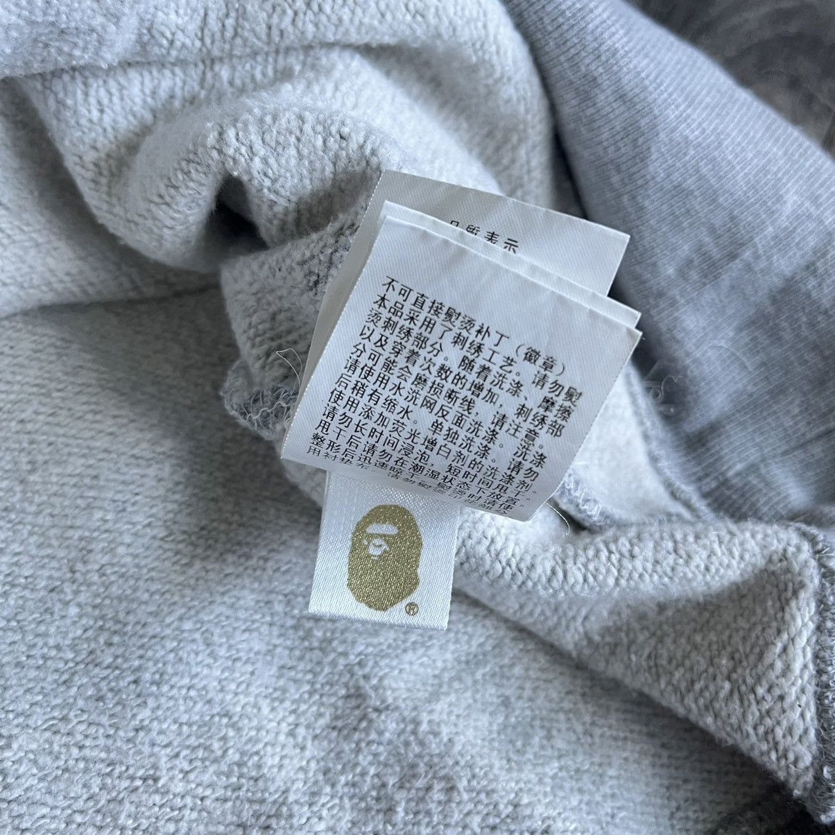 Bape × Kid Cudi A Bathing Ape Bape Kid Cudi Pullover Hoodie Grey Patch Logo Size US XL / EU 56 / 4 - 8 Thumbnail