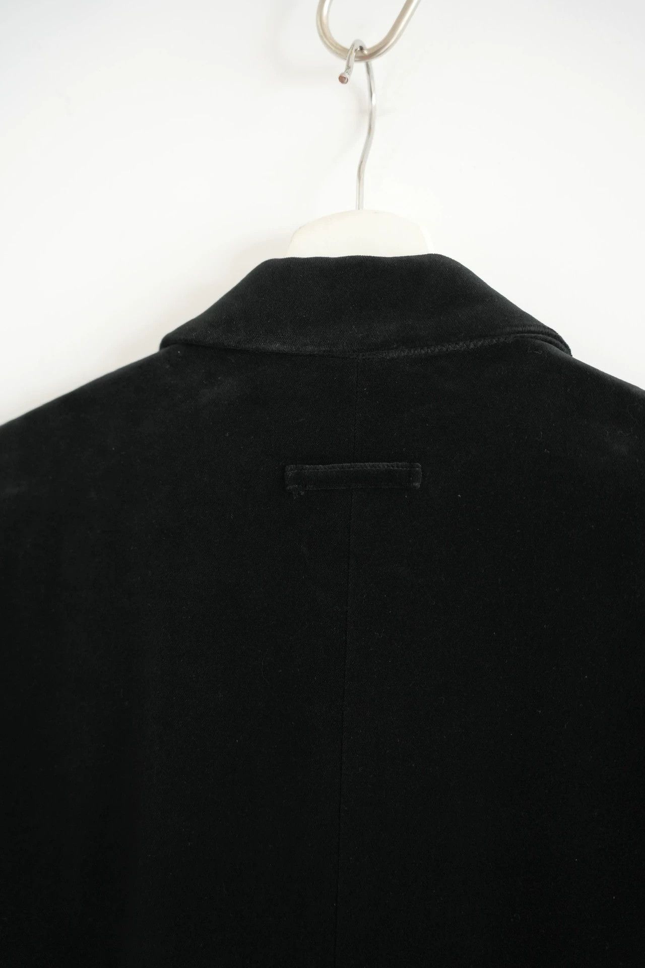 Jean Paul Gaultier JPG Asymmetrical Hidden Button Velvet Coat Sz 48 Size US M / EU 48-50 / 2 - 6 Thumbnail