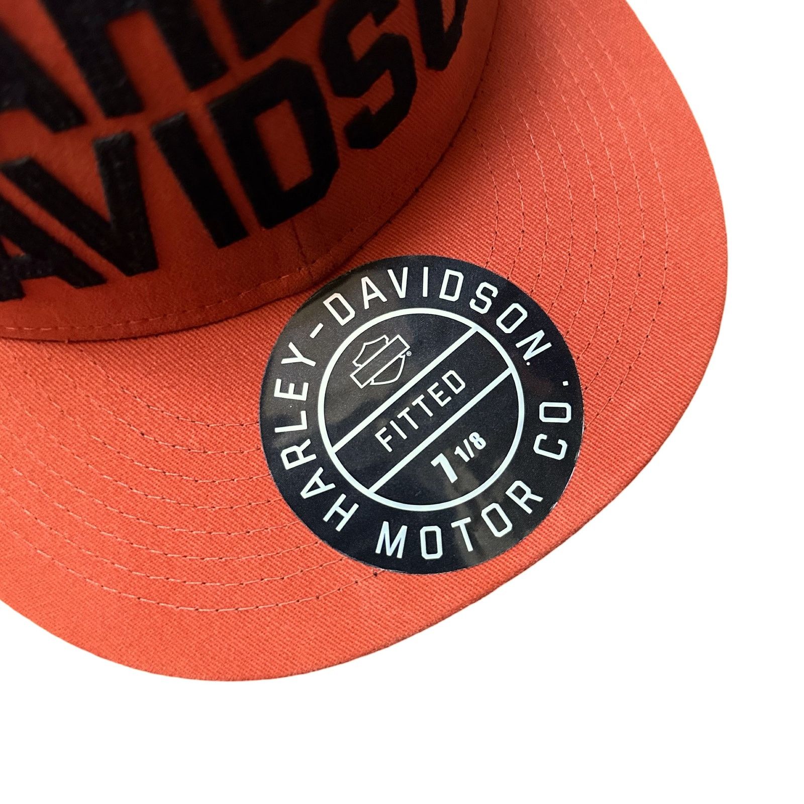 Harley Davidson Harley-Davidson Men's H-D Felt Block Fitted Cap - 99411-22VM Size ONE SIZE - 2 Thumbnail