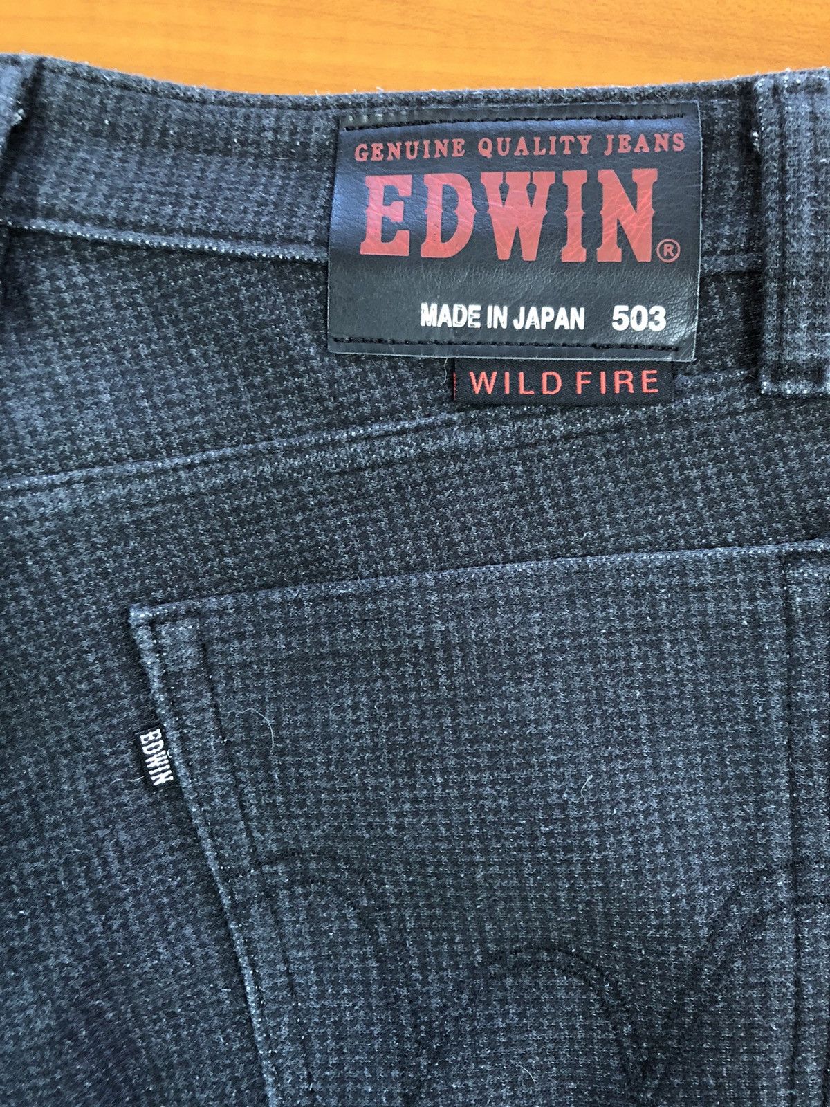 Edwin Edwin Wild Fire Checkered Jeans Size US 30 / EU 46 - 3 Thumbnail