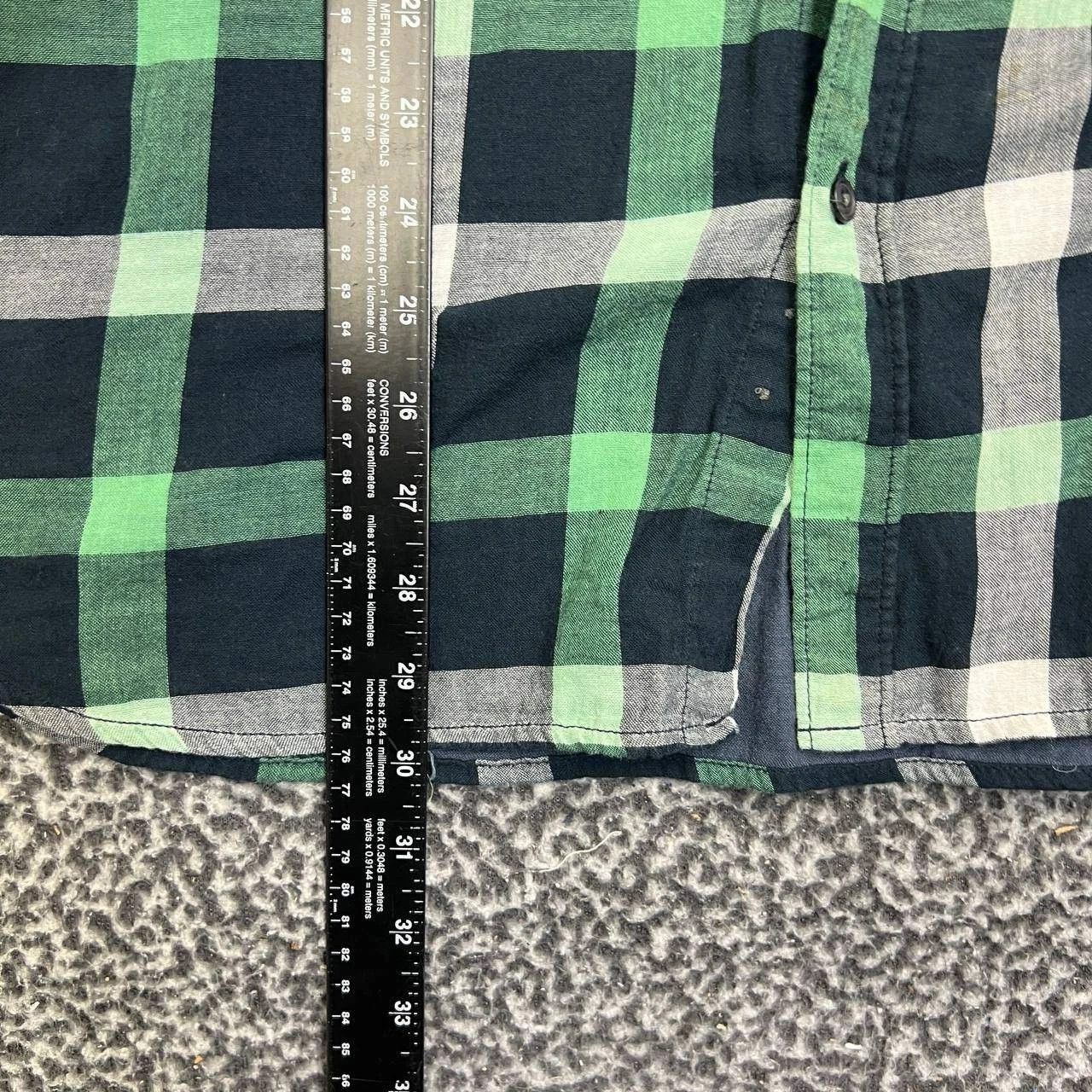 Active Ride Shop Active Ride Shop Shirt Men Plaid Flannel Button Up XL Size US XL / EU 56 / 4 - 4 Thumbnail