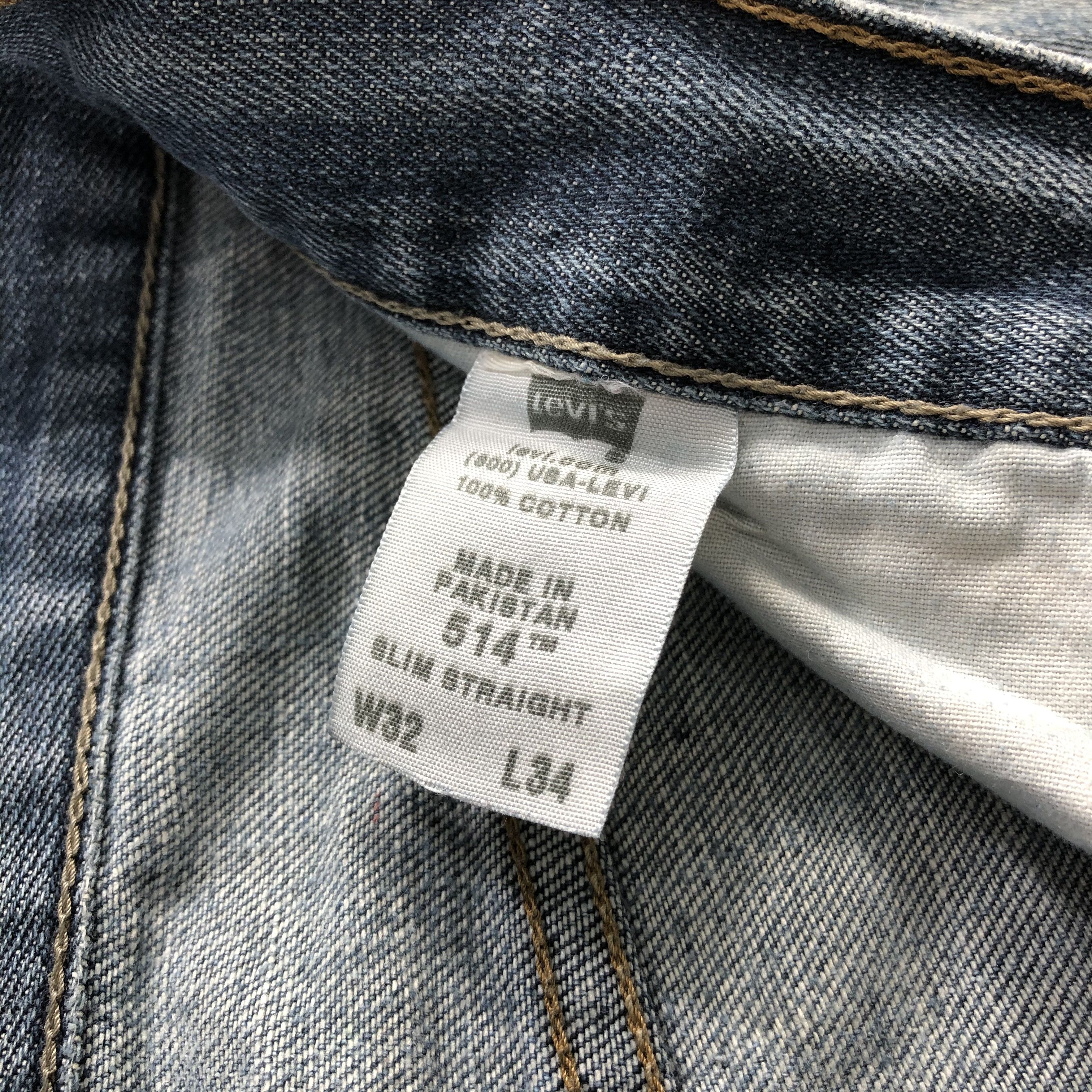 Levi's Vintage Levis 514 Earth Tone Jeans-J1744 Size US 33 - 13 Thumbnail