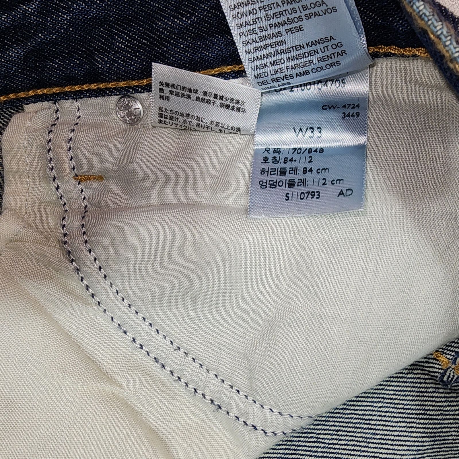 Levi's Levi's 94 baggy shorts W33''x18'' NWT Size US 33 - 6 Thumbnail