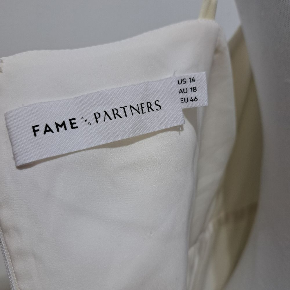 Other Fame And Partners Ophelia Tiered Ruffle Elegant Cream Maxi D Size XL / US 12-14 / IT 48-50 - 13 Thumbnail