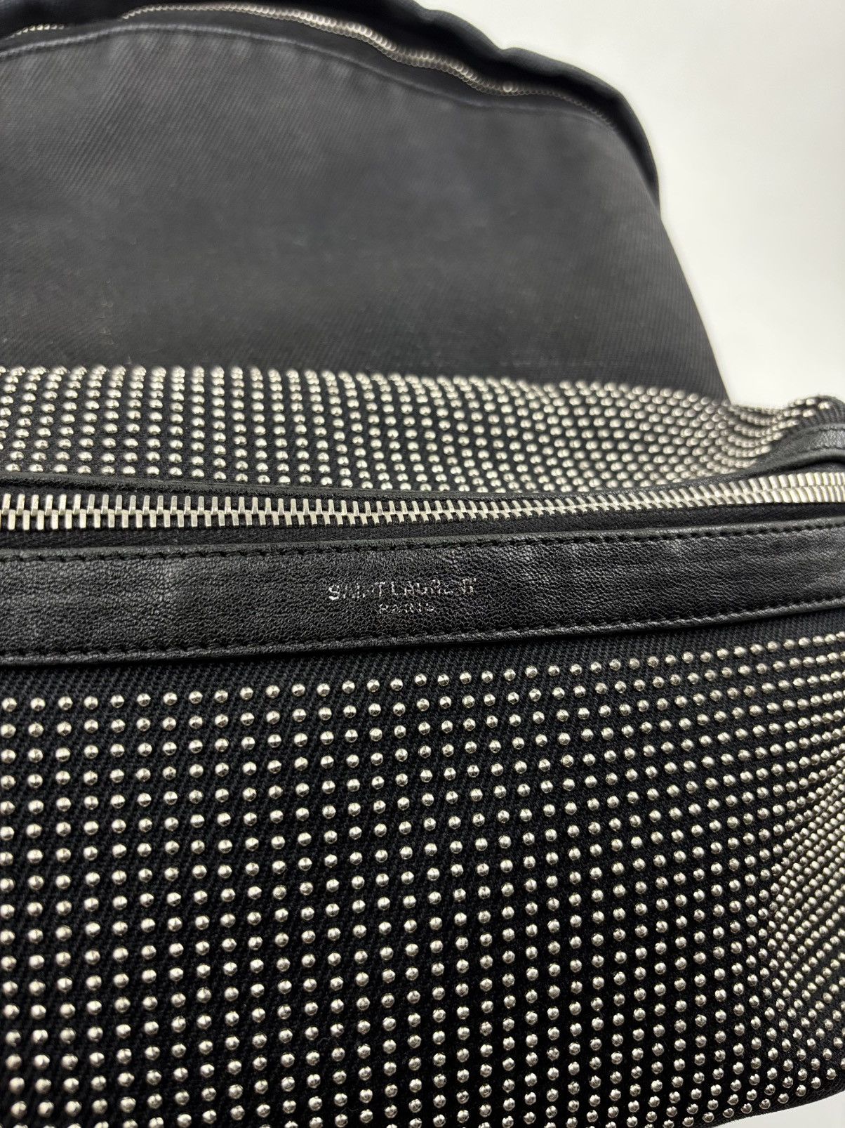Saint Laurent Paris Saint Laurent Paris Studded Backpack Size ONE SIZE - 12 Thumbnail