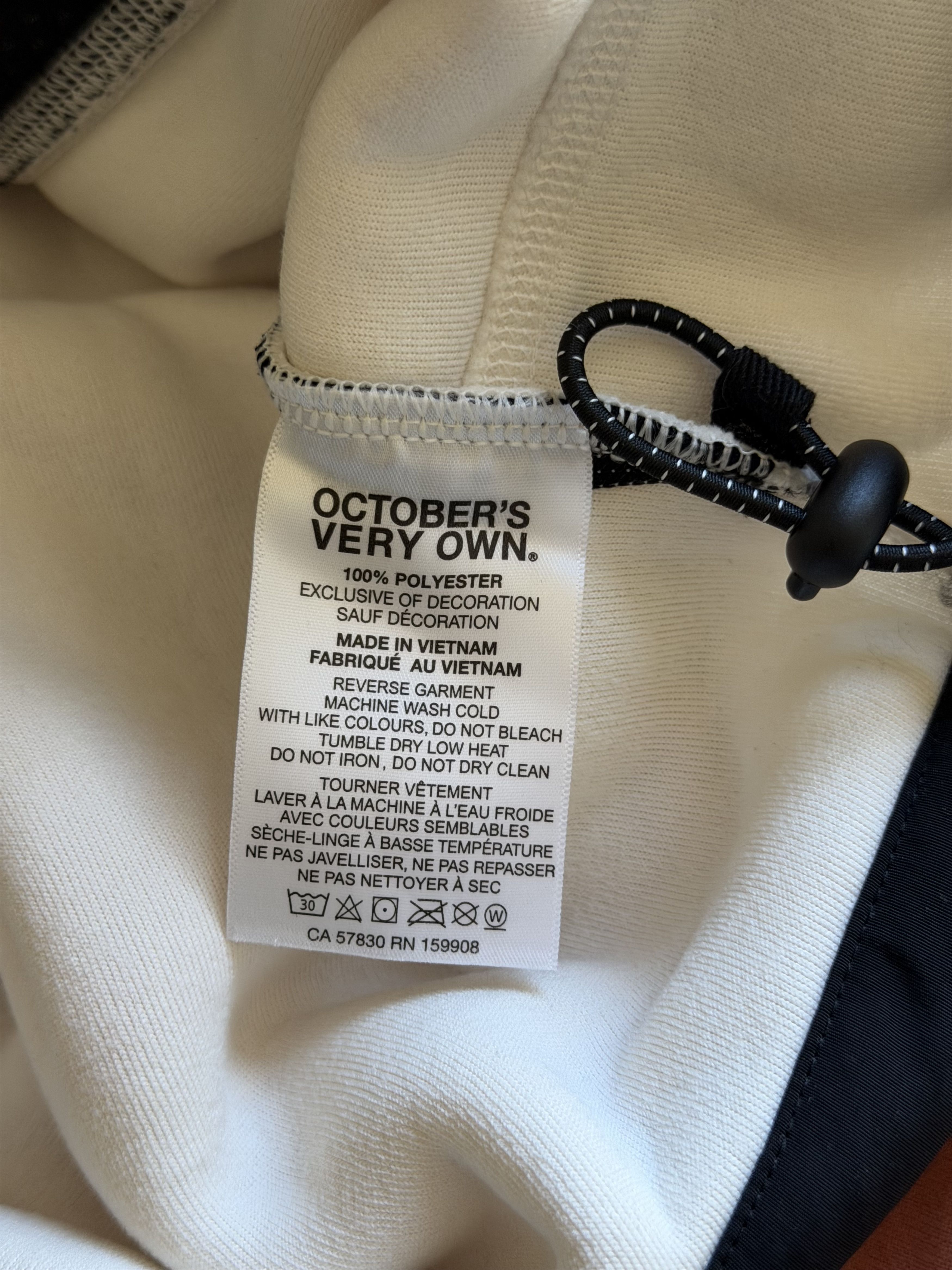 October's Very Own October's Very Own Balaclava Sherpa Hoodie in White Size US XL / EU 56 / 4 - 9 Thumbnail