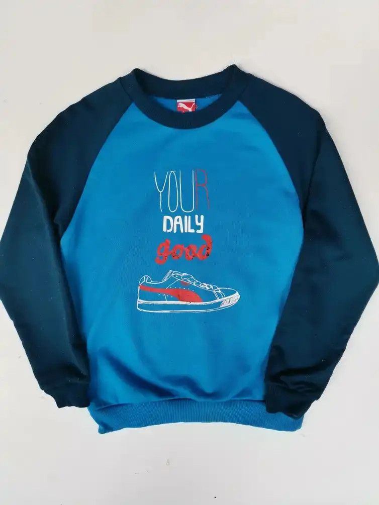Puma Rare!!! Puma Yours Daily Good Sweatshirts Size US S / EU 44-46 / 1 - 1 Thumbnail