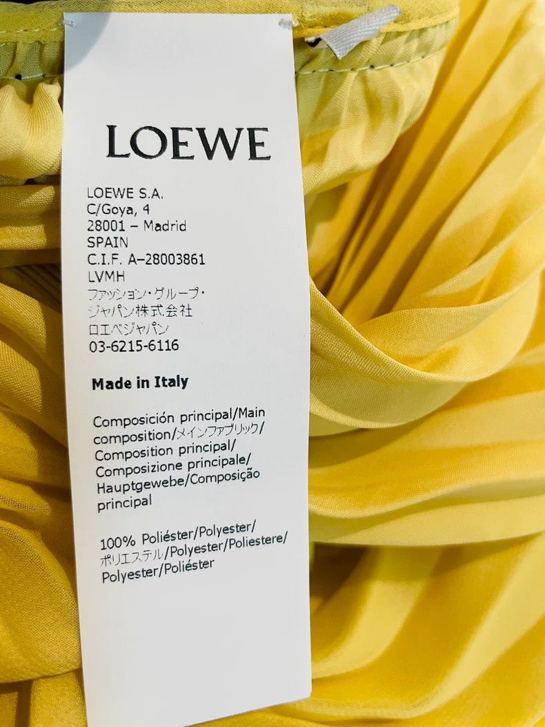 Loewe LOEWE Cowhide waistcoat with irregular hem pleated skirt h Size 24" / US 00 / IT 34 - 4 Thumbnail