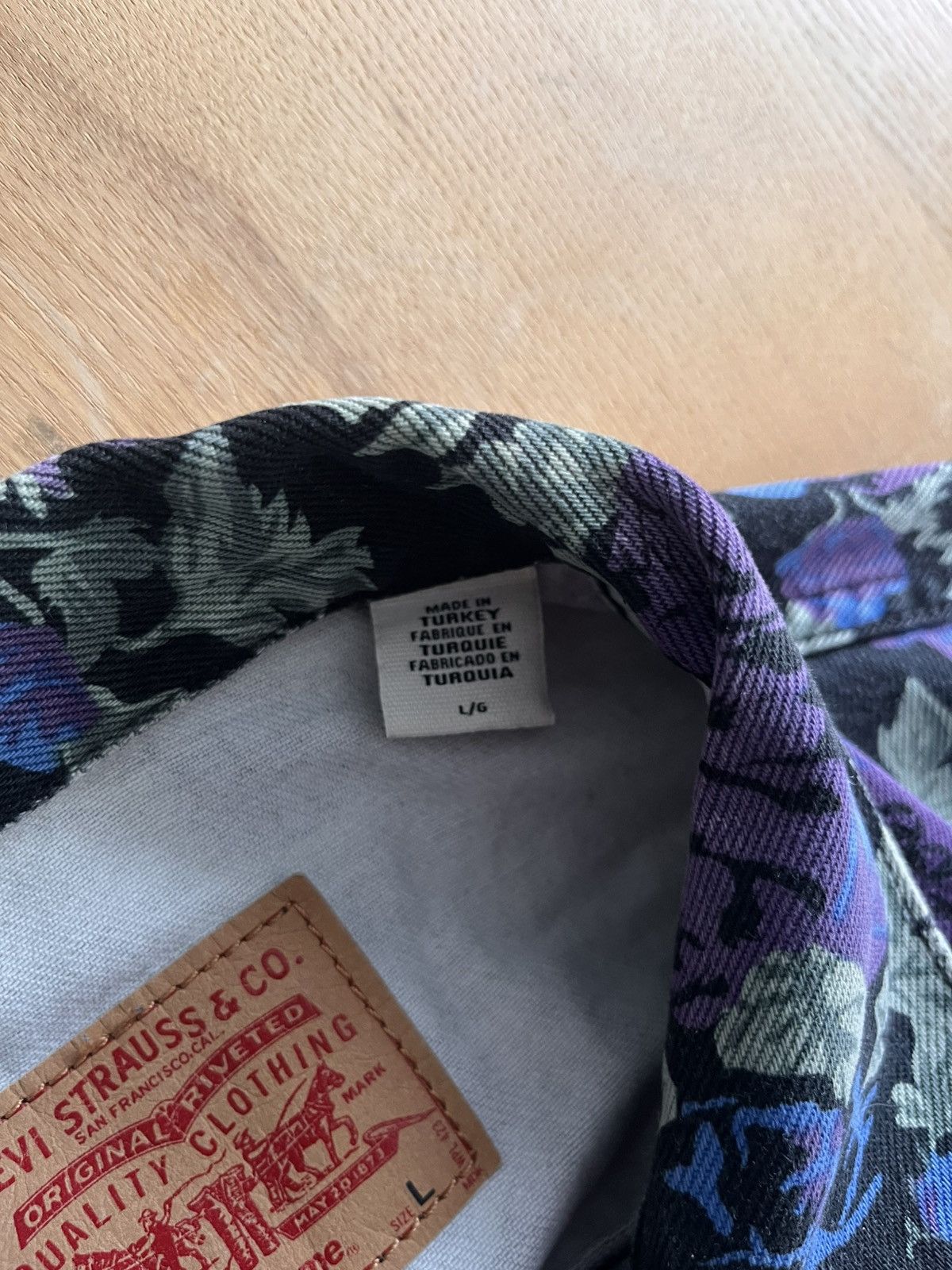 Levi's × Supreme Supreme / Levi’s - Roses Trucker Jacket (SS16) Size US L / EU 52-54 / 3 - 4 Thumbnail