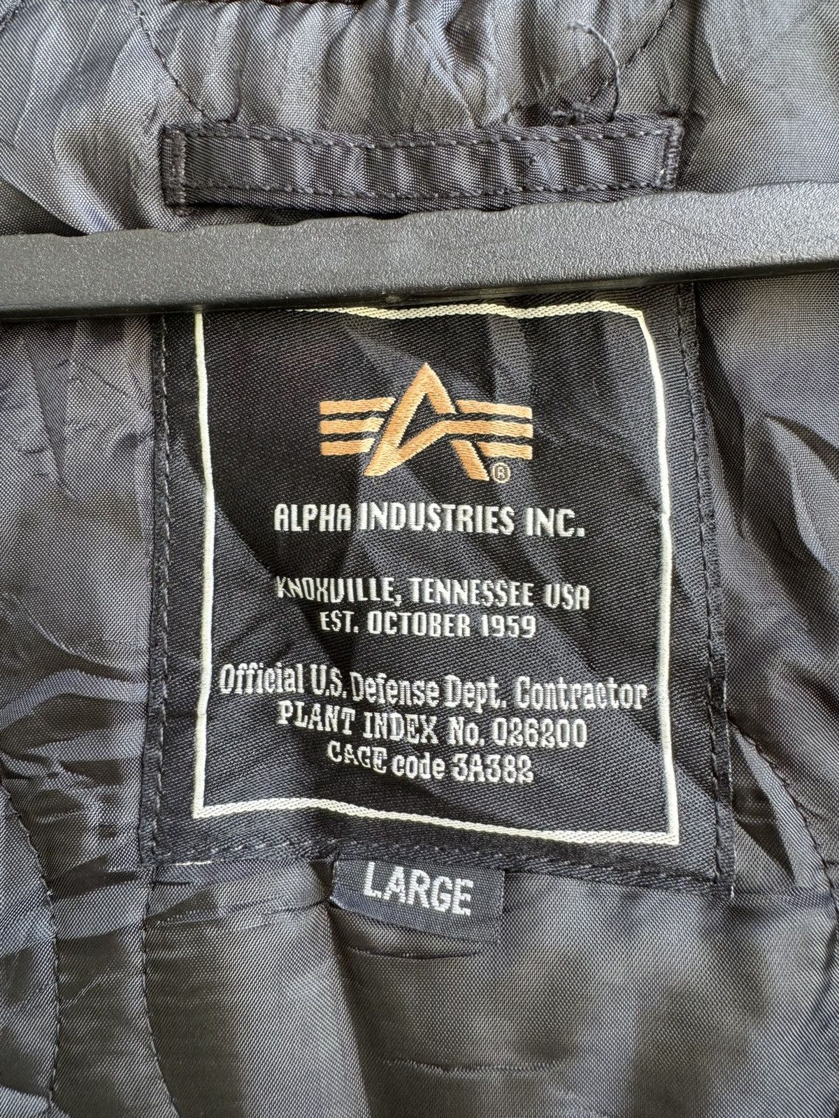 Alpha Industries × Vintage Vintage Bomber Jacket Alpa Industries Size US L / EU 52-54 / 3 - 17 Thumbnail