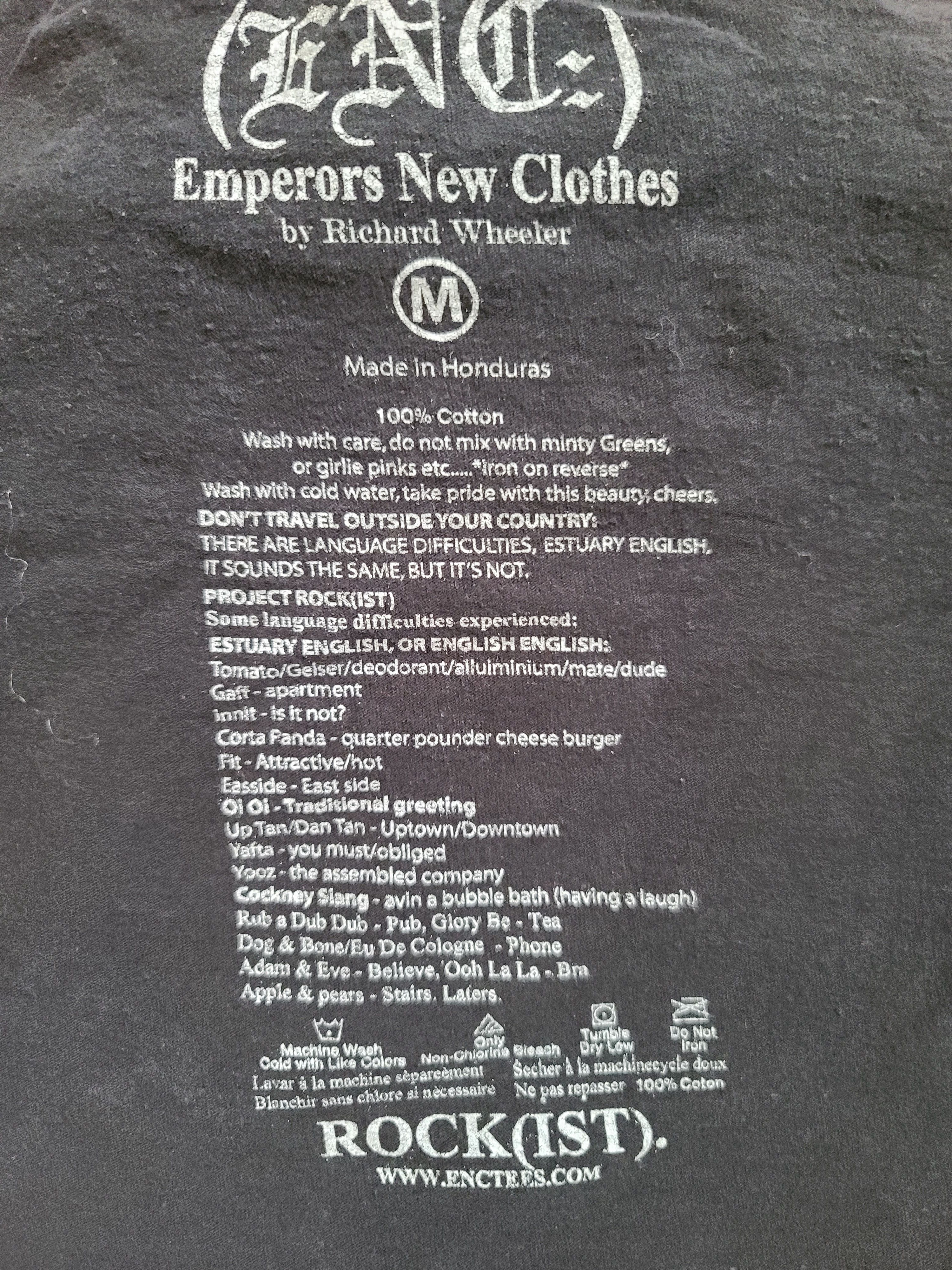 Vintage Vintage ENC Tee medium Blk Size US M / EU 48-50 / 2 - 4 Thumbnail