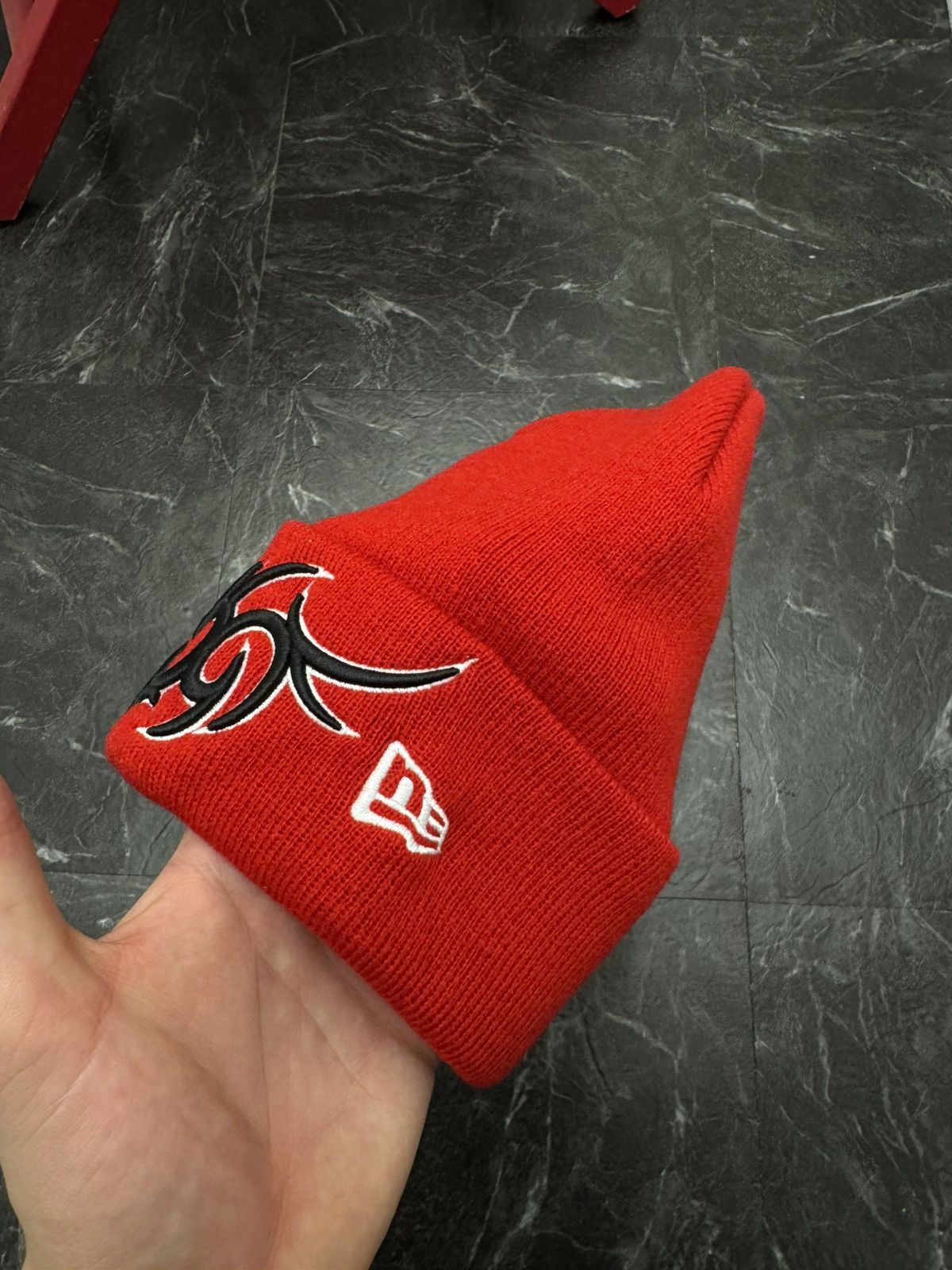 Supreme Supreme Red Beanie Size ONE SIZE - 2 Thumbnail