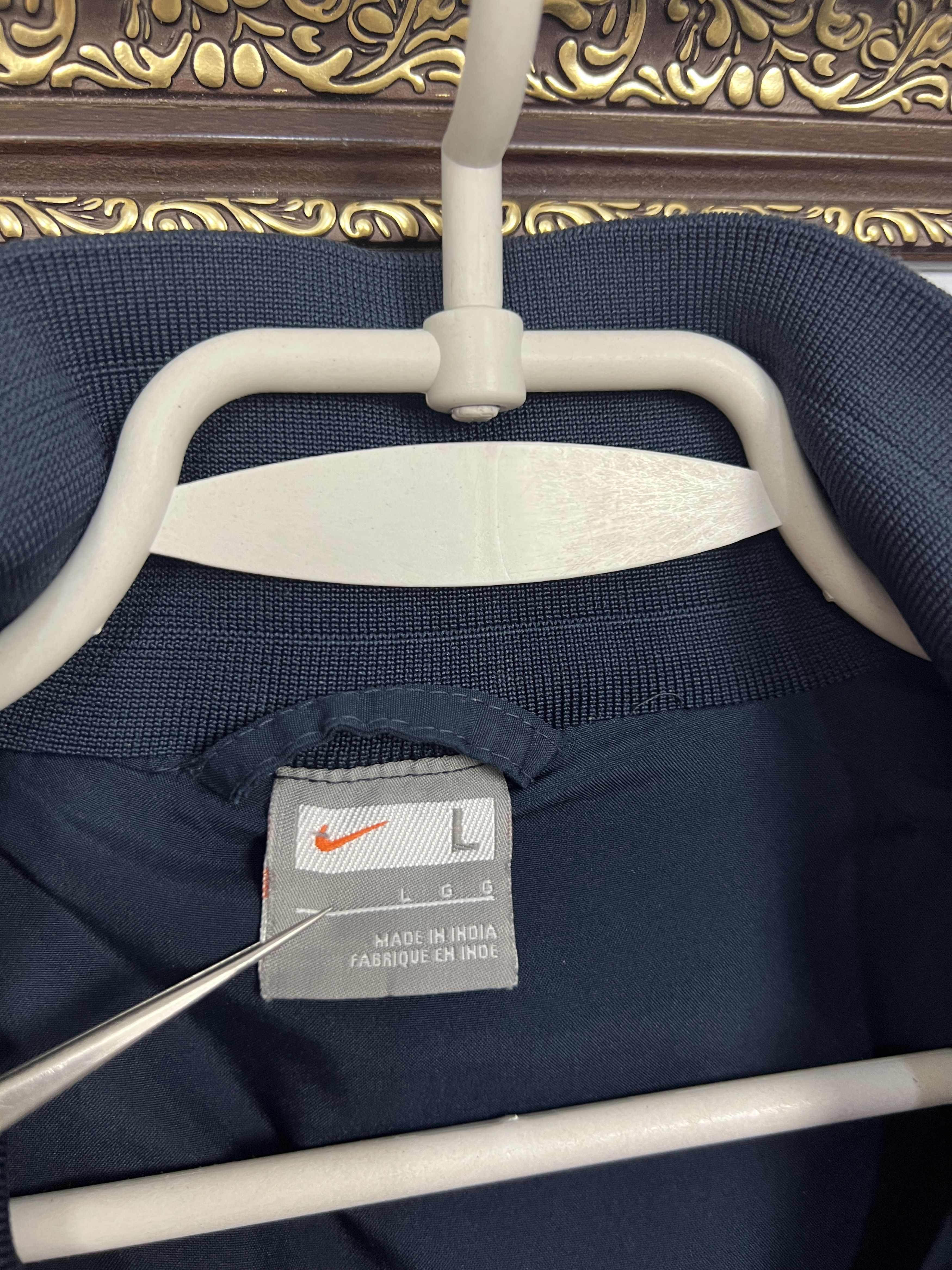 Nike Vintage Arsenal Football Jacket Soccer Track Top Gunners Zip Size US L / EU 52-54 / 3 - 7 Thumbnail