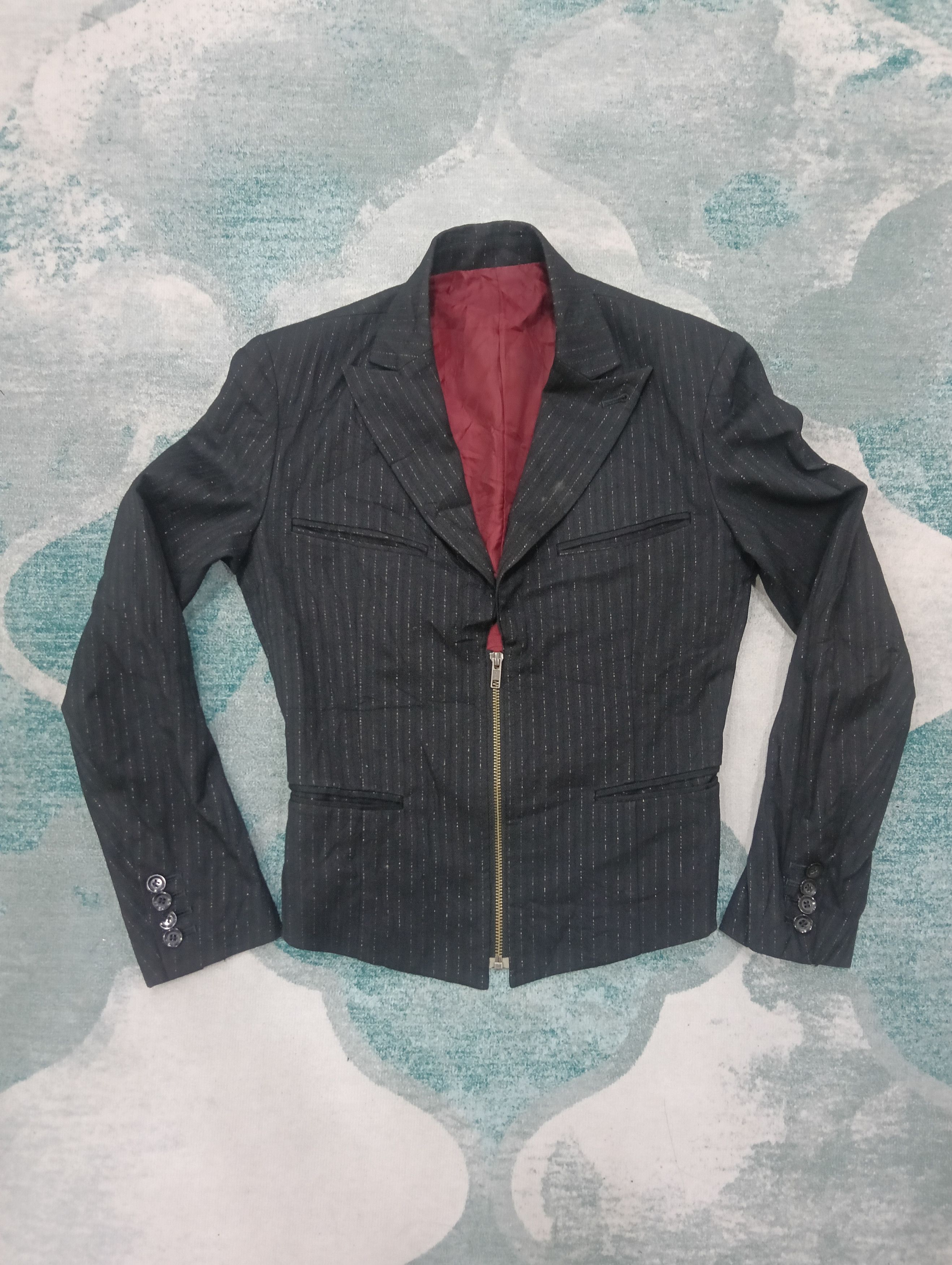 Designer × If Six Was Nine × Japanese Brand DeadlyJester Gothic Like Blazer Jacket Size US S / EU 44-46 / 1 - 2 Thumbnail