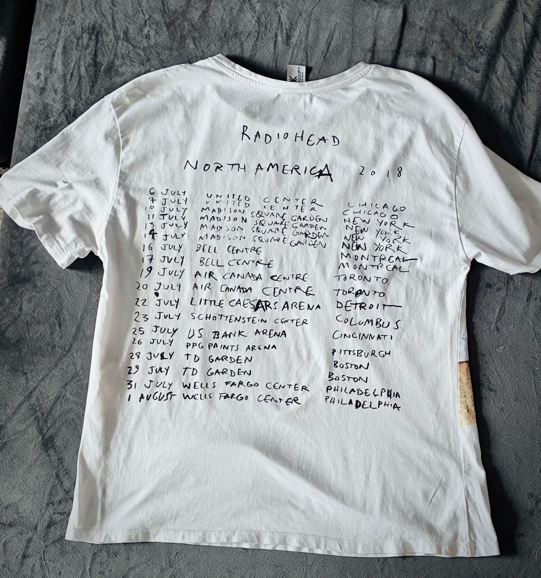 Zara Rare RADIOHEAD Shirt ZARA colab WASTE official Size US M / EU 48-50 / 2 - 9 Thumbnail