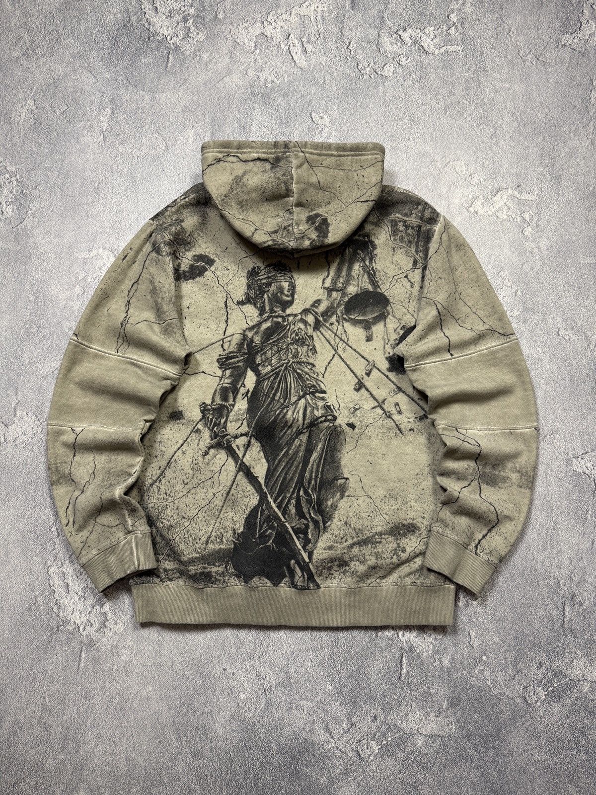 Gildan Crazy Y2K Metallica Hoodie Gotic Punk Effected Size US XL / EU 56 / 4 - 1 Thumbnail