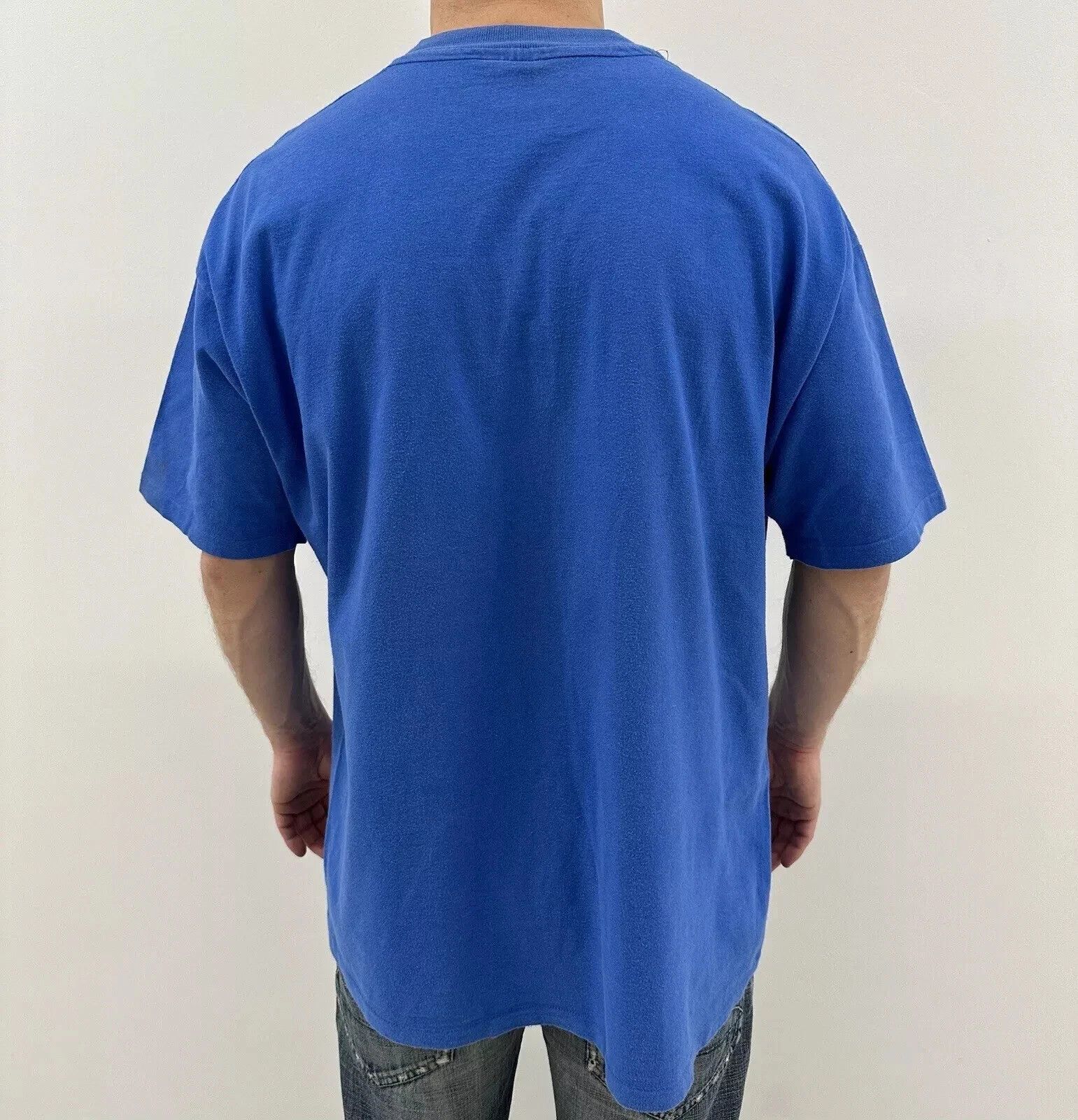 Hanes HANES VINTAGE 1990s T-SHIRT Faded CALIFORNIA Single Stitch Size US XL / EU 56 / 4 - 4 Thumbnail