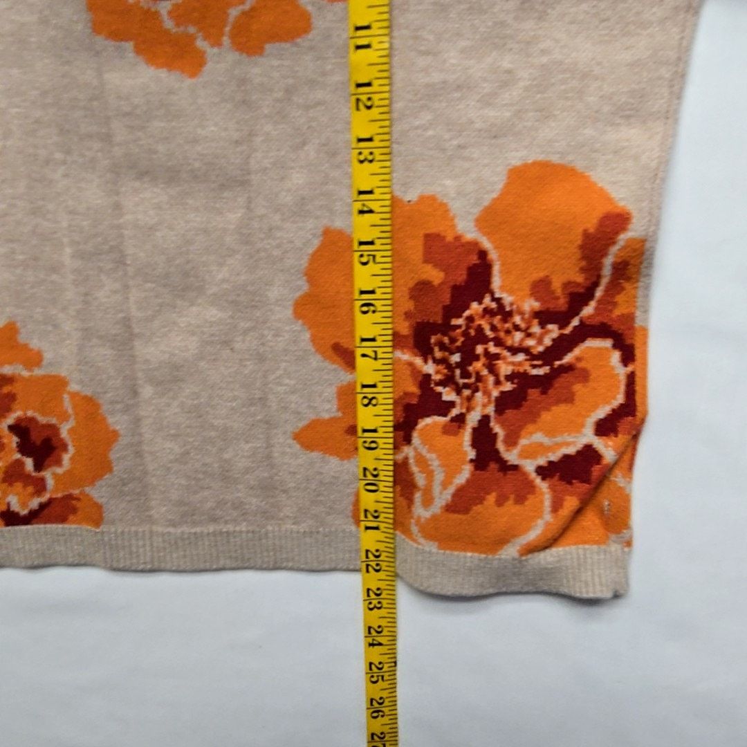 Cynthia Rowley Cynthia Rowley Floral Sweater Flower L Fall Knit Crewneck Size L / US 10 / IT 46 - 8 Thumbnail