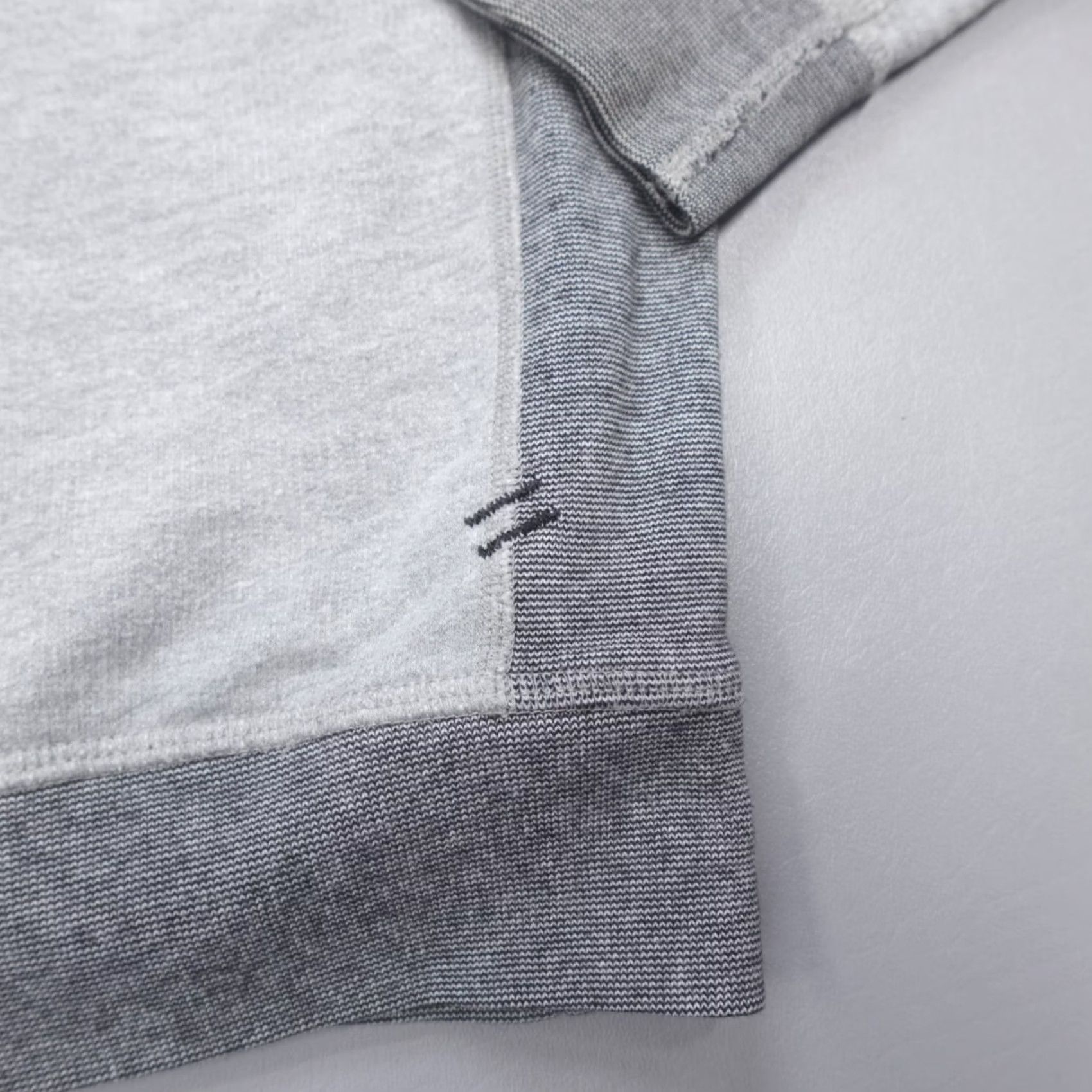 Vintage Mills Supply Men's Crewneck Cotton Terry Sweatshirt Grey L Pullover Casual Sweatshirt Men Size US L / EU 52-54 / 3 - 3 Thumbnail