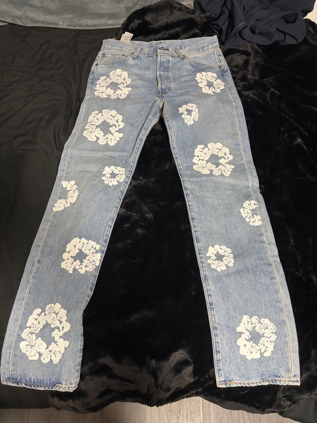 Denim Tears x Levi’s Cotton Wreath Jeans Size 34x34