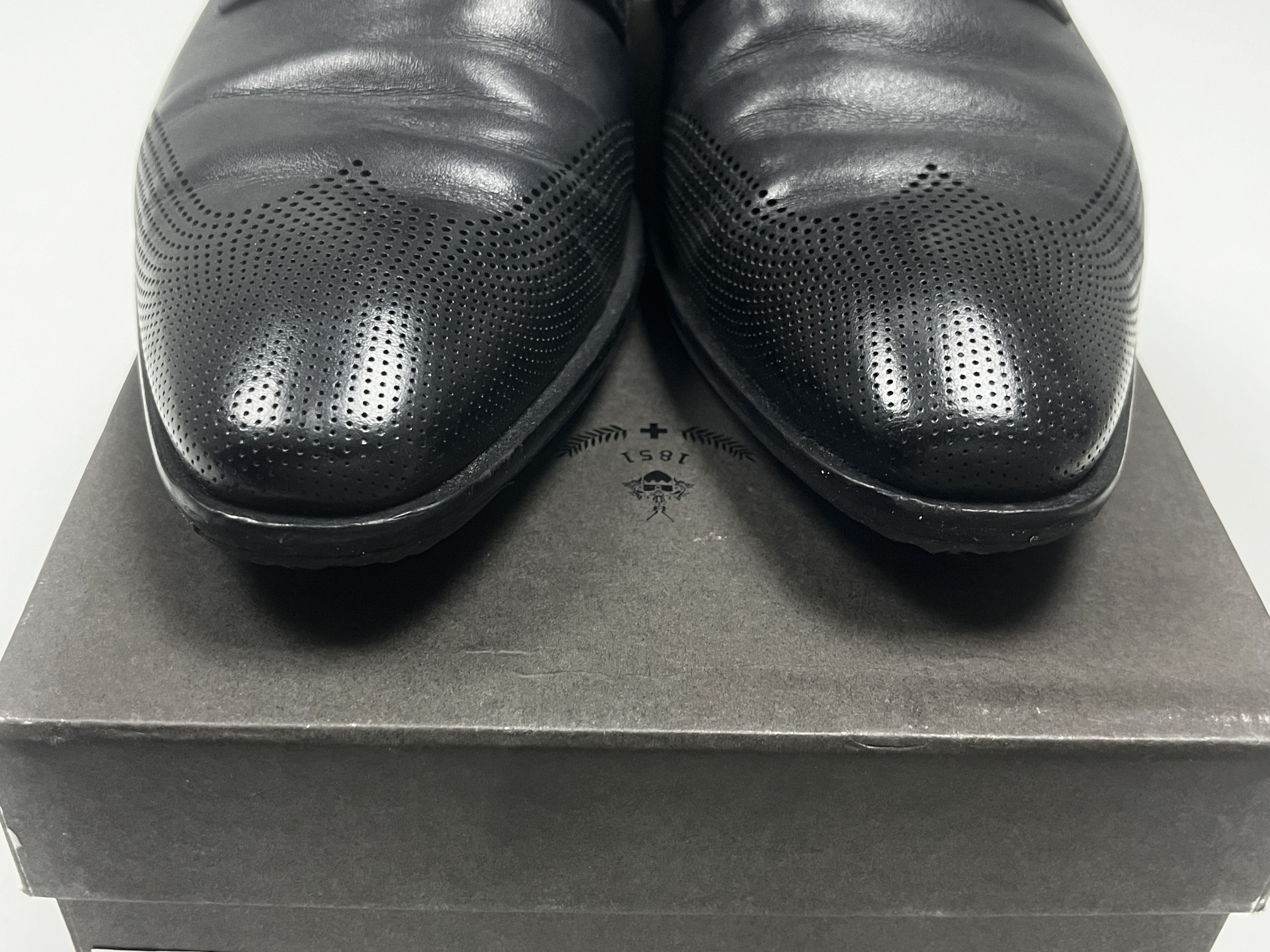 Hugo Boss Hugo Boss Lace-Up Dress Shoes Navy UK6(like eu41) Size US 7 / EU 40 - 4 Thumbnail