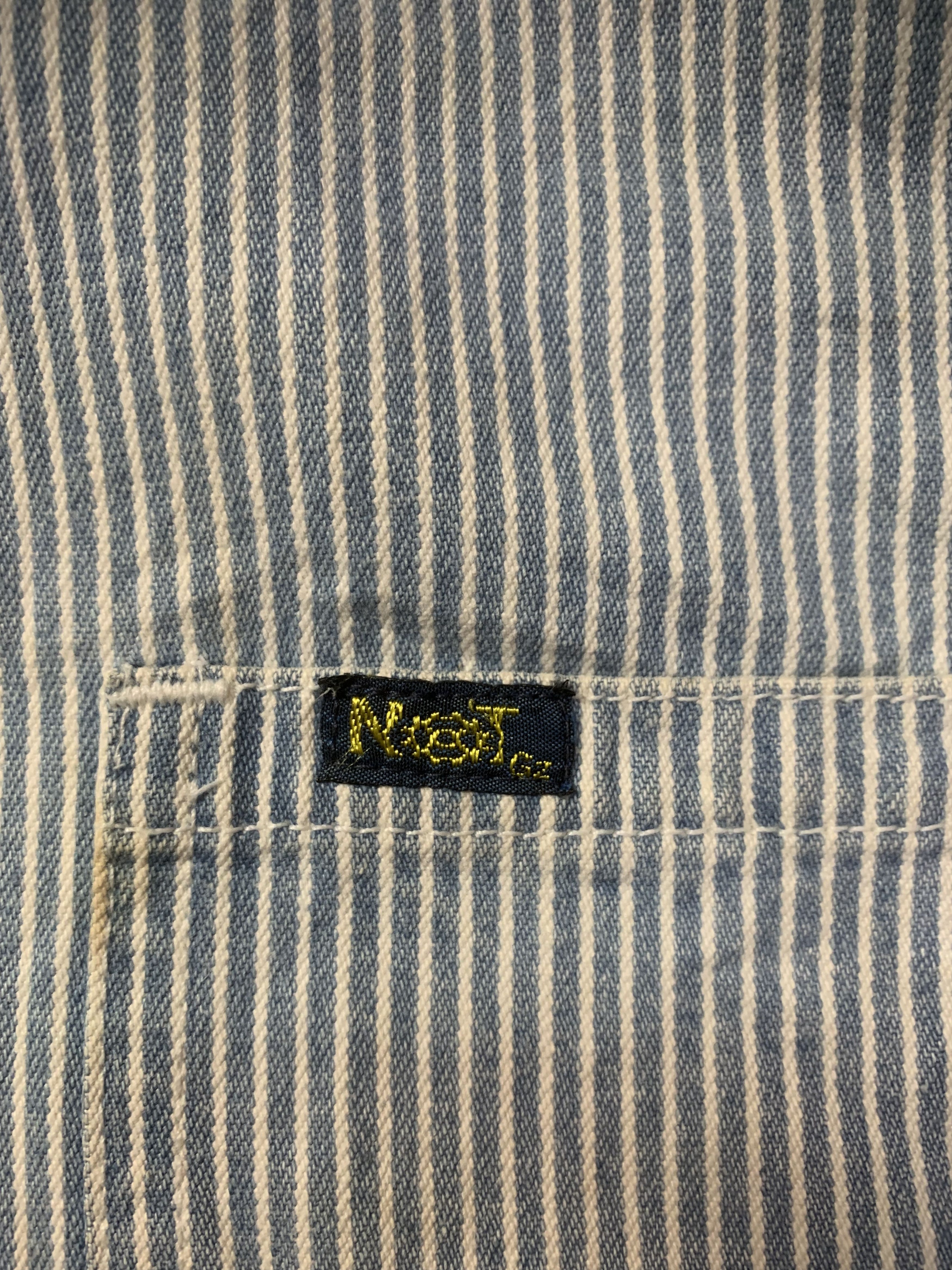 Japanese Brand × Vintage Vintage Not Sunlucas Hickory Stripe Chore Jacket Size US M / EU 48-50 / 2 - 6 Thumbnail